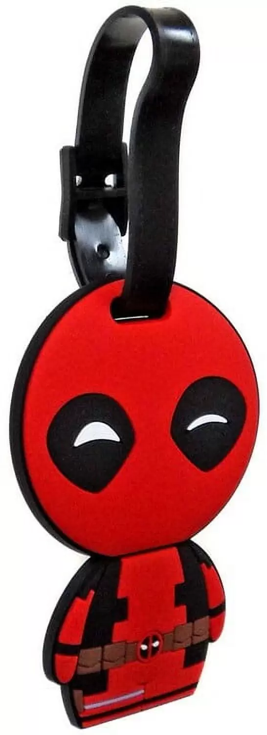 Funko Marvel Collector Corps Deadpool Exclusive Luggage Tag Deadpool Box