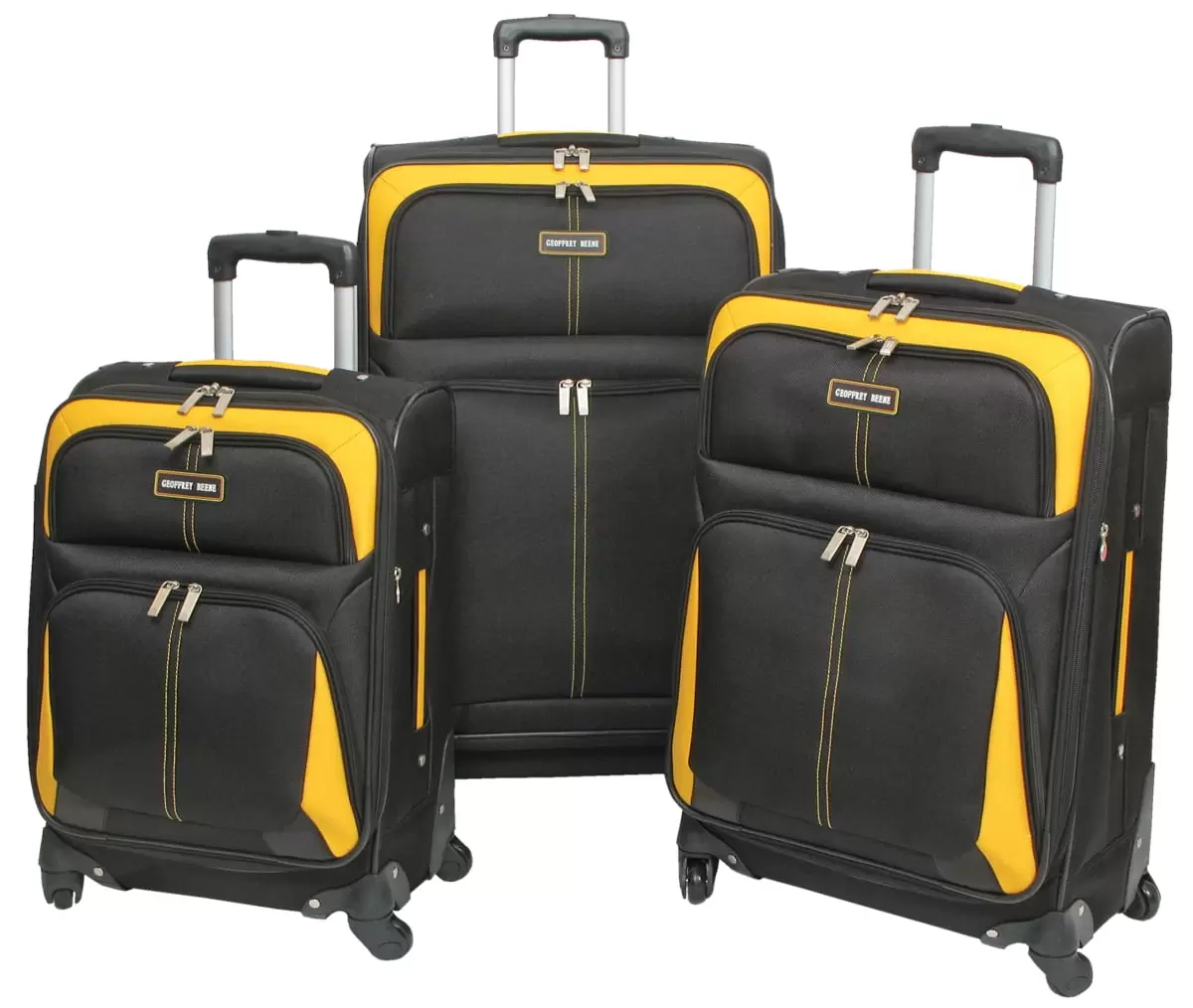 Geoffrey Beene Golden Gate Collection Luggage Set