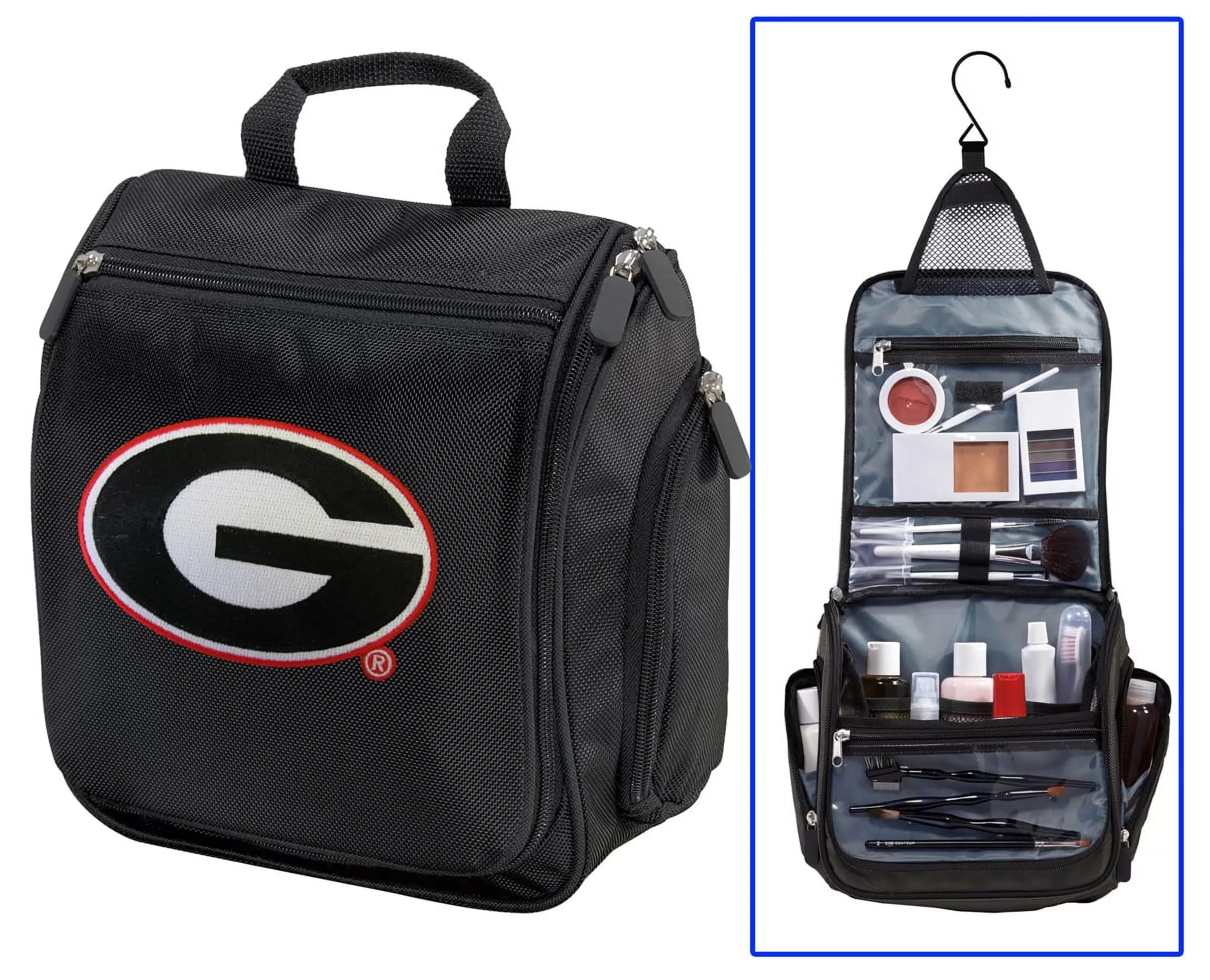 Georgia Bulldogs Toiletry Bag or University of Georgia Shaving Kit