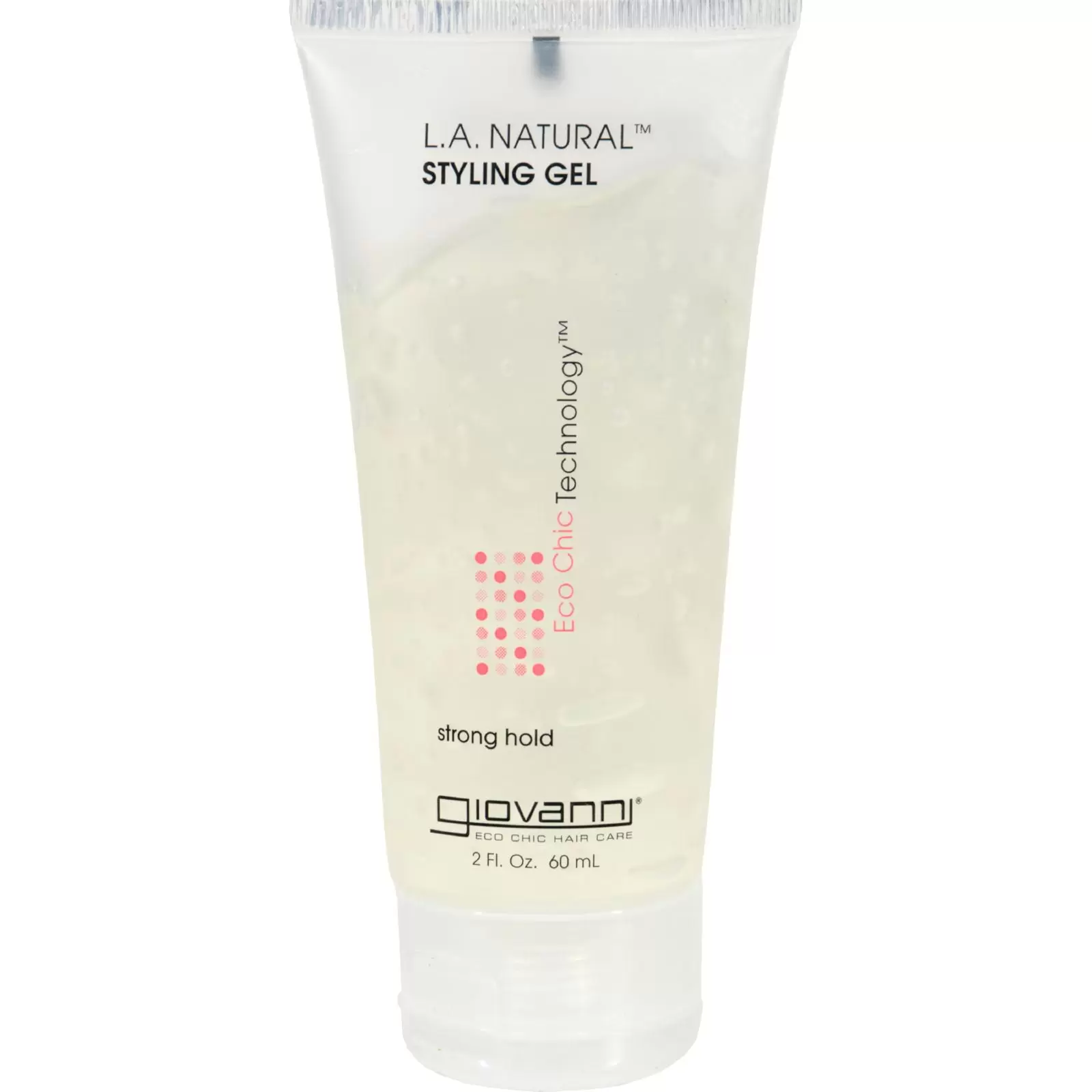 Giovanni L.A. Hold Natural Styling Gel. Strong Firm Hold. No Parabens. Sulfate Free 2 fl oz Travel Size