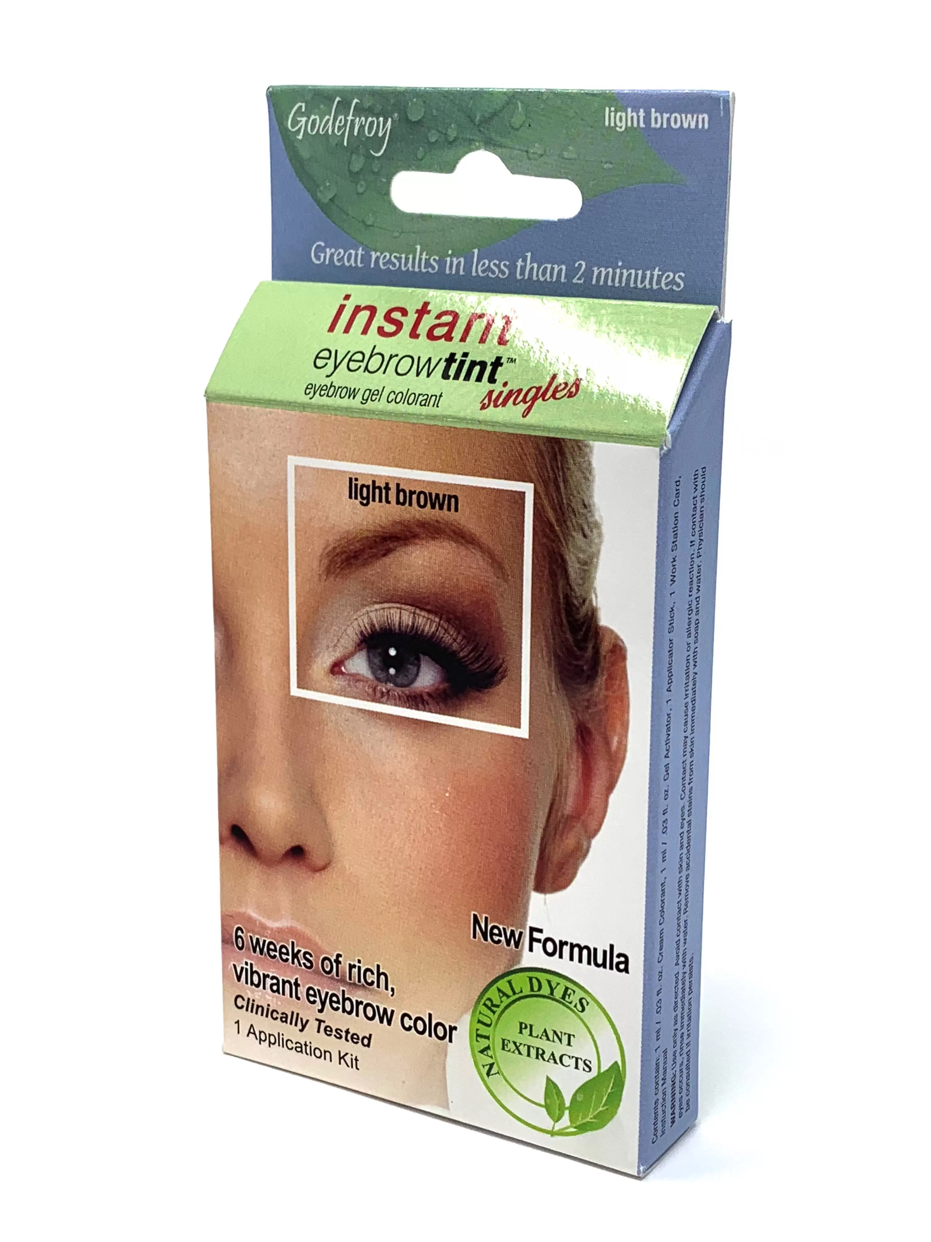 Godefroy Instant Eyebrow Tint - Singles (Color : Light Brown)