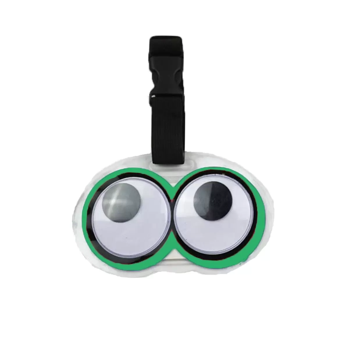 Googly Eyes Luggage Tags. Fun Way to Find Suitcase and Travel Bags