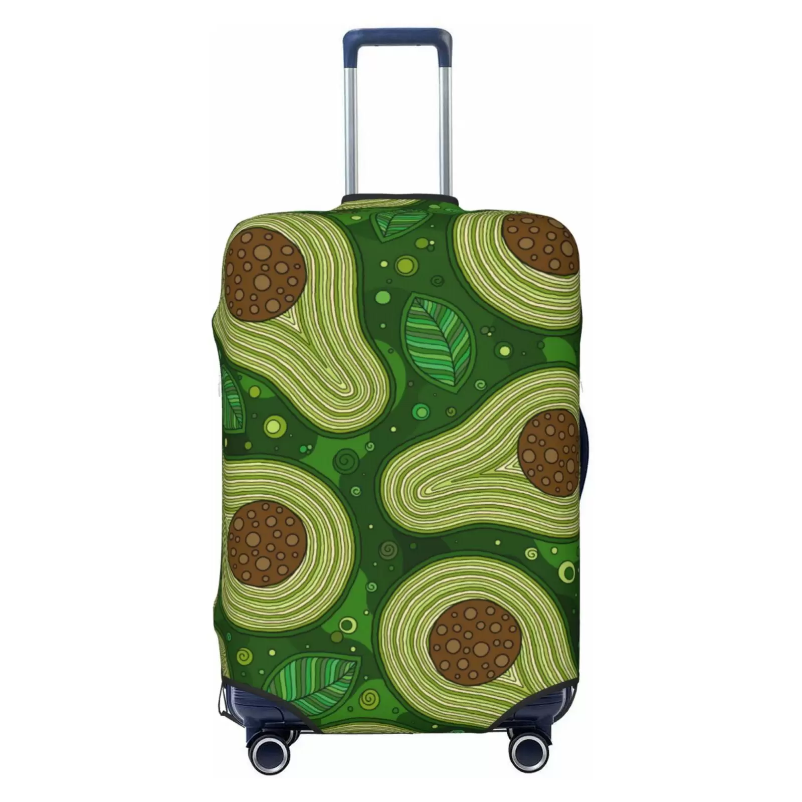 Haiem Big Colorful Avocados Luggage Cover.Durable. Washable Suitcase Protector With Anti-Scratch Technology - Keep Your Luggage Looking New Small