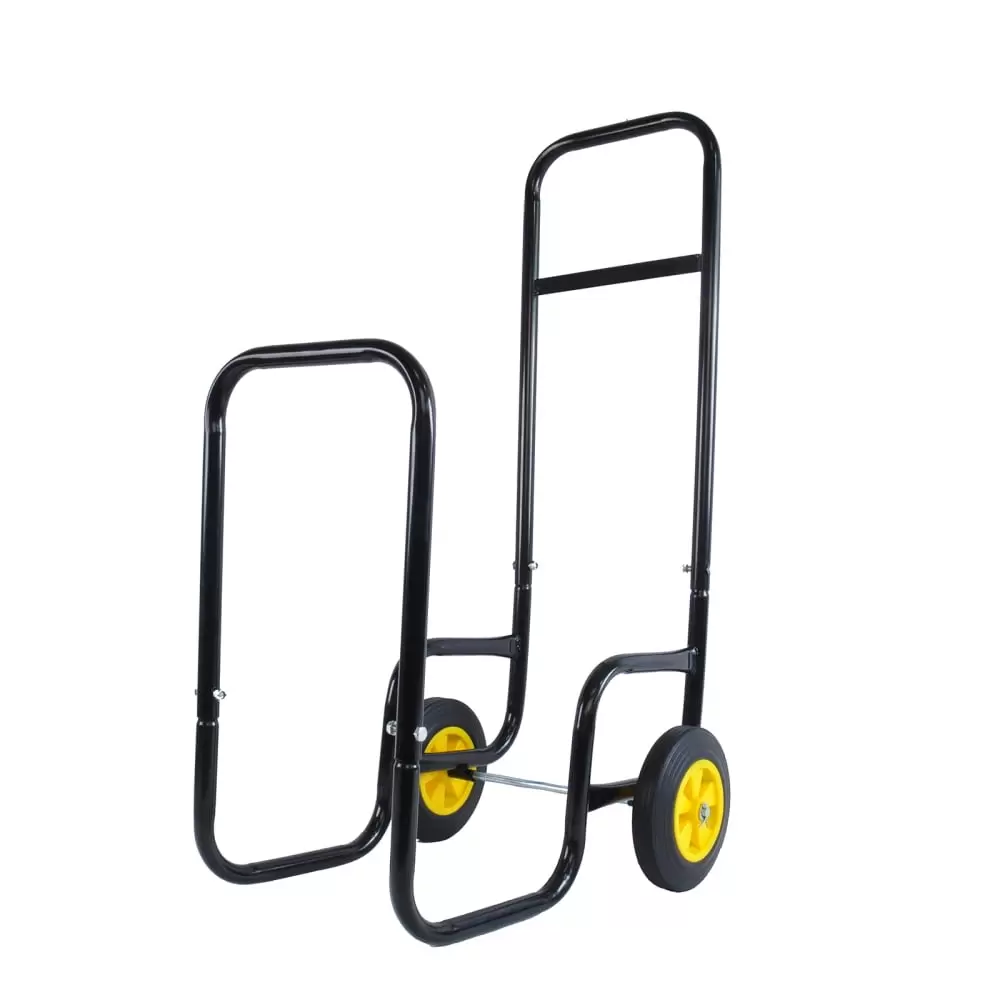 Hand Truck Dolly 2 Wheel Dolly Cart and 4 Wheel Push Cart with Swivel Wheels. 330 LBS Capacity Heavy-Duty Luggage Trolley Cart