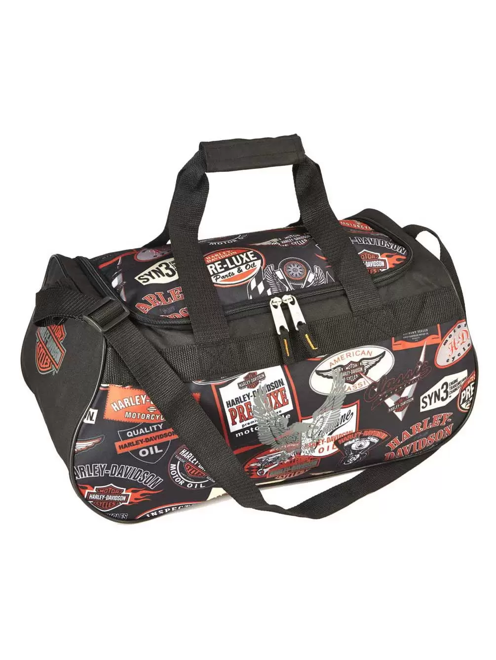 Harley-Davidson Logo Sport Light-Weight Duffel Bag. 20 x 9 x 10 inch 99418 LOGO. Harley Davidson