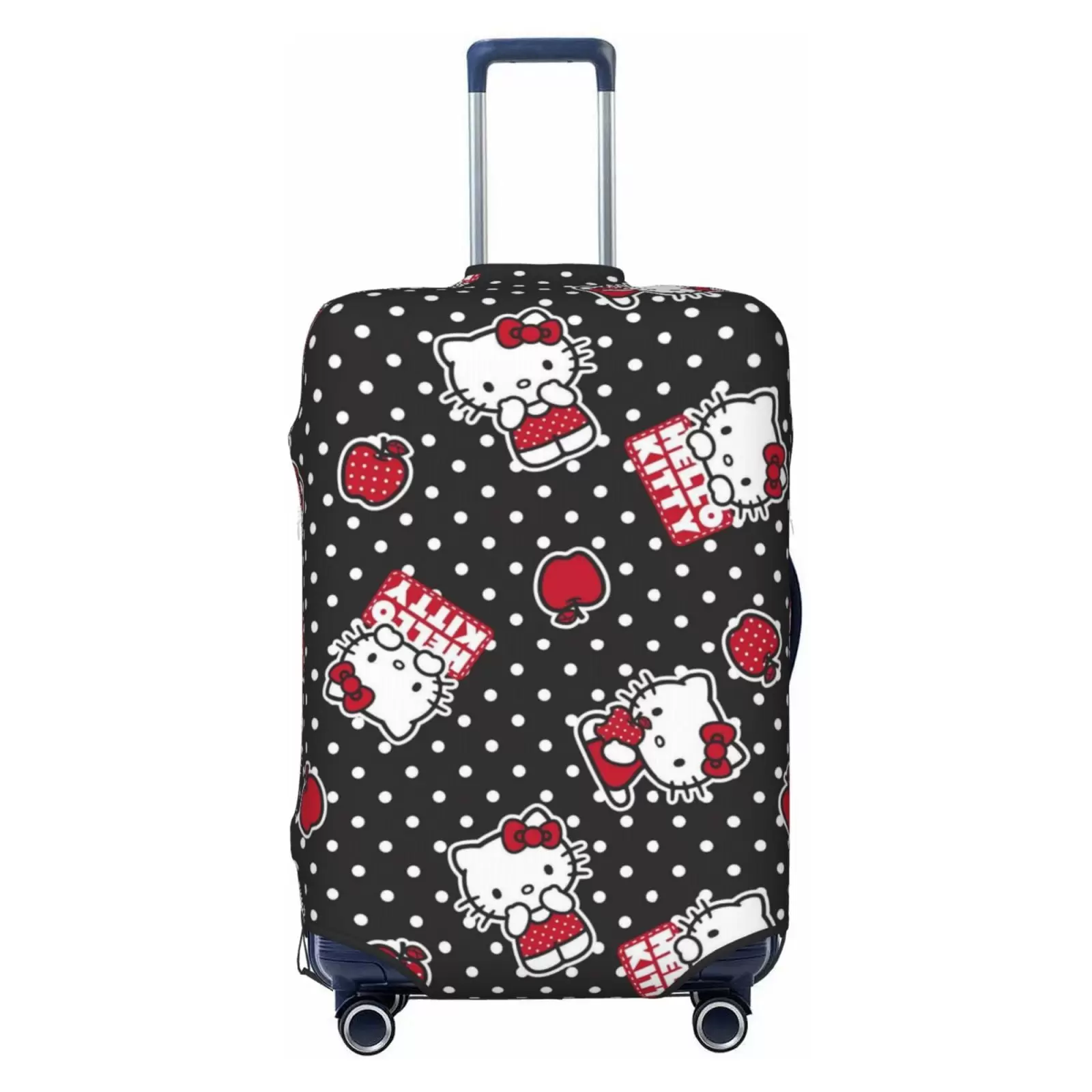 Hello Kitty Luggage Suitcase Covers Elastic Washable Cartoon Luggage Protector Travel Suitcase Protective Cover For Kid And Adult Small