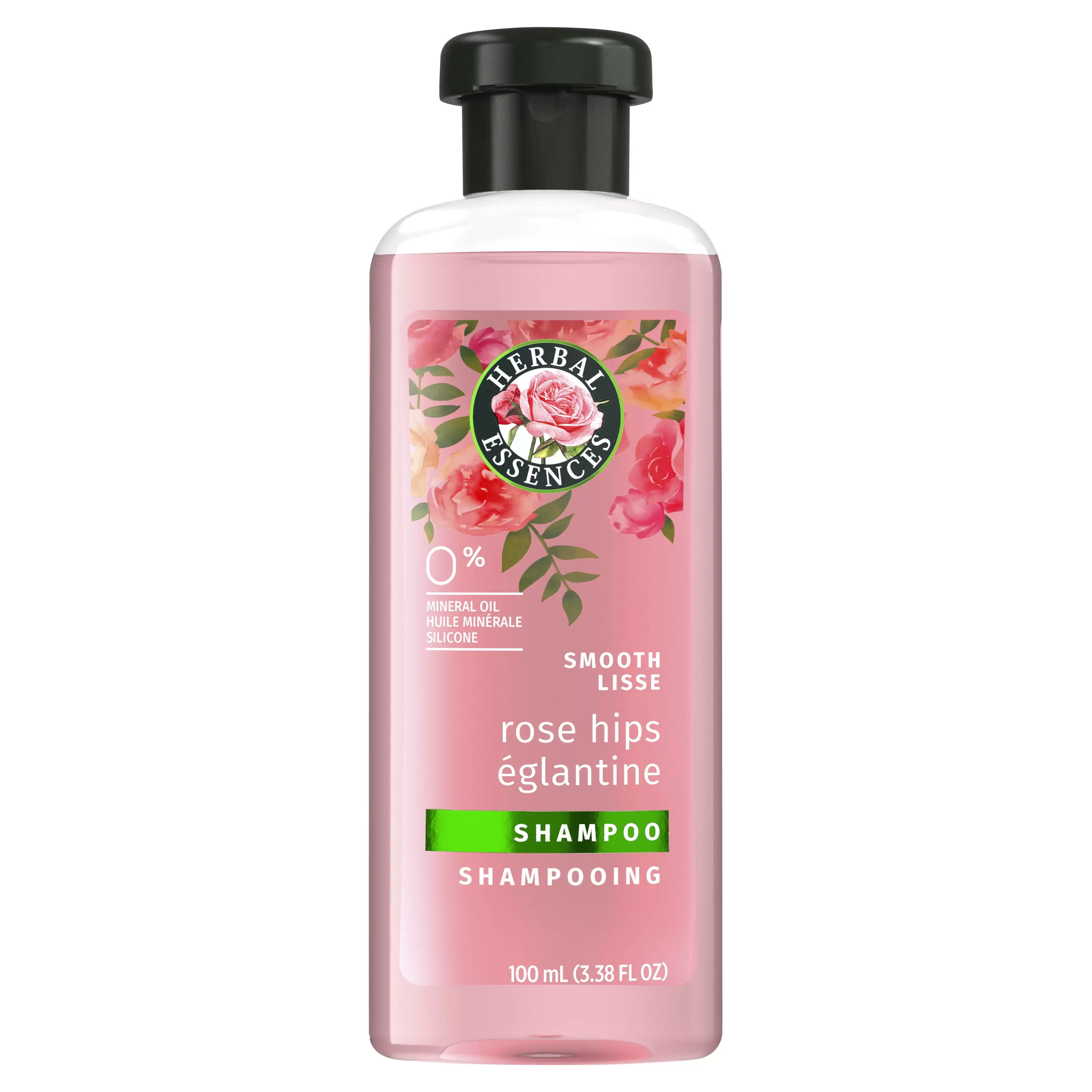 Herbal Essences Rose Hips Smooth Shampoo. All Hair Types. 3.38 fl oz Travel Size