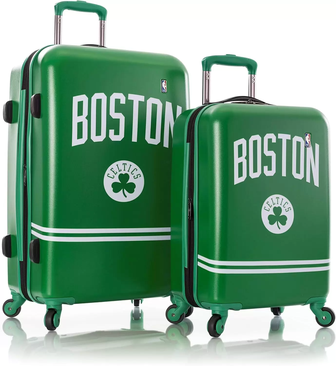 Heys Booston Celtics Carry-On Spinner Luggage Set 2 Pieces Luggage Travel Trolley Suitcase