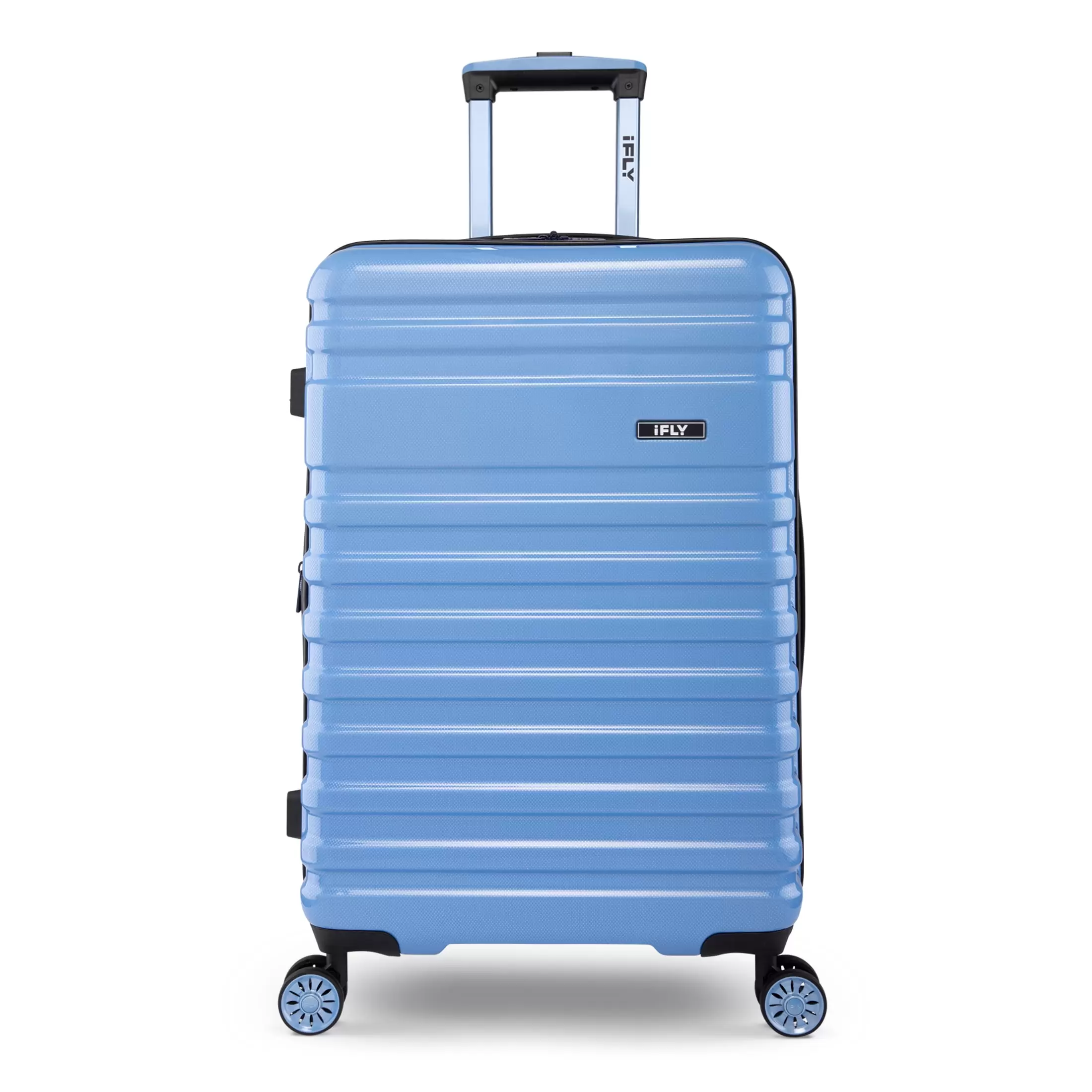 IFLY Hardside Spectre Versus Luggage 24 Checked Luggage. Blue/Navy