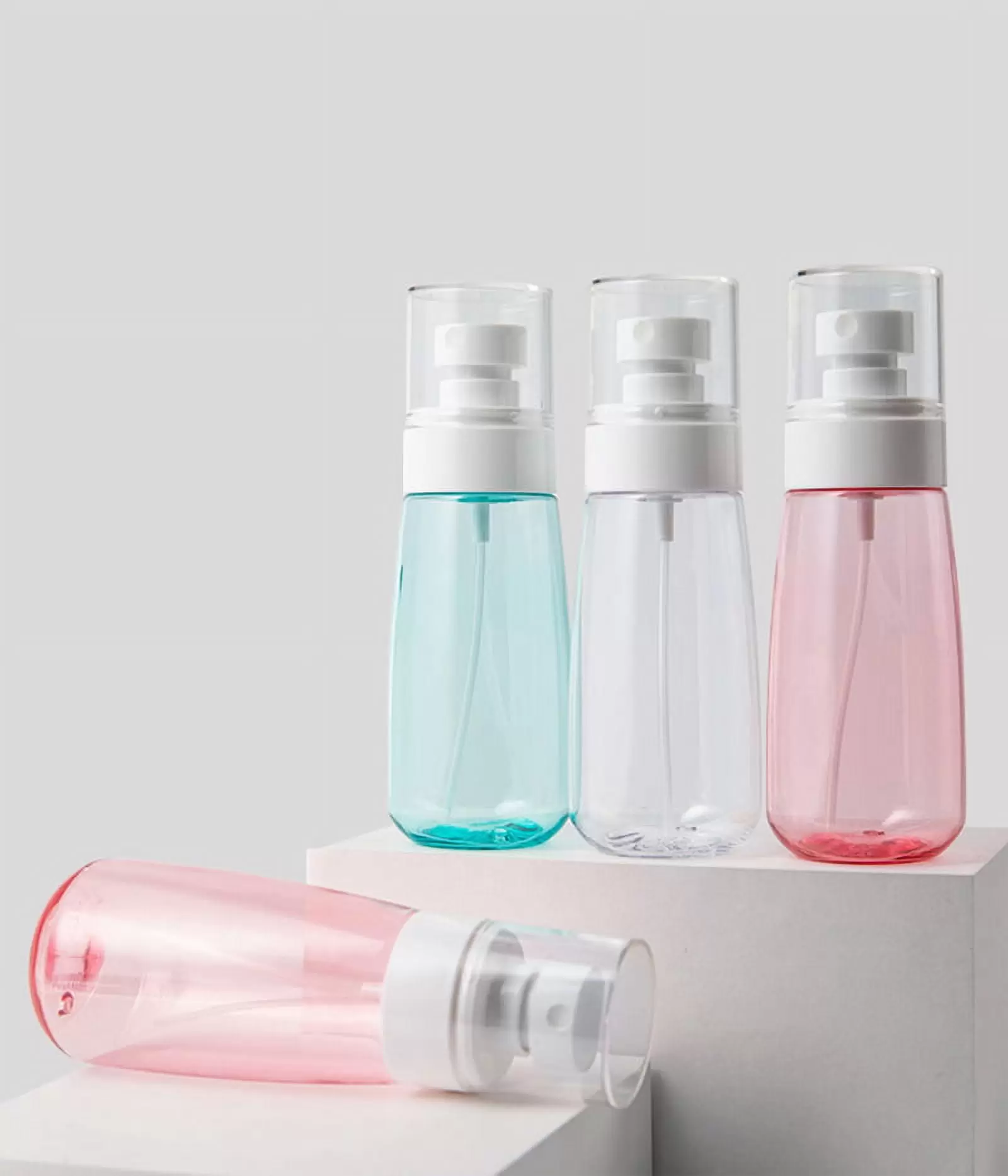 INTBUYING Transparent Spray Bottle Split Bottle Makeup Spray Bottle Separate Bottling 100ml