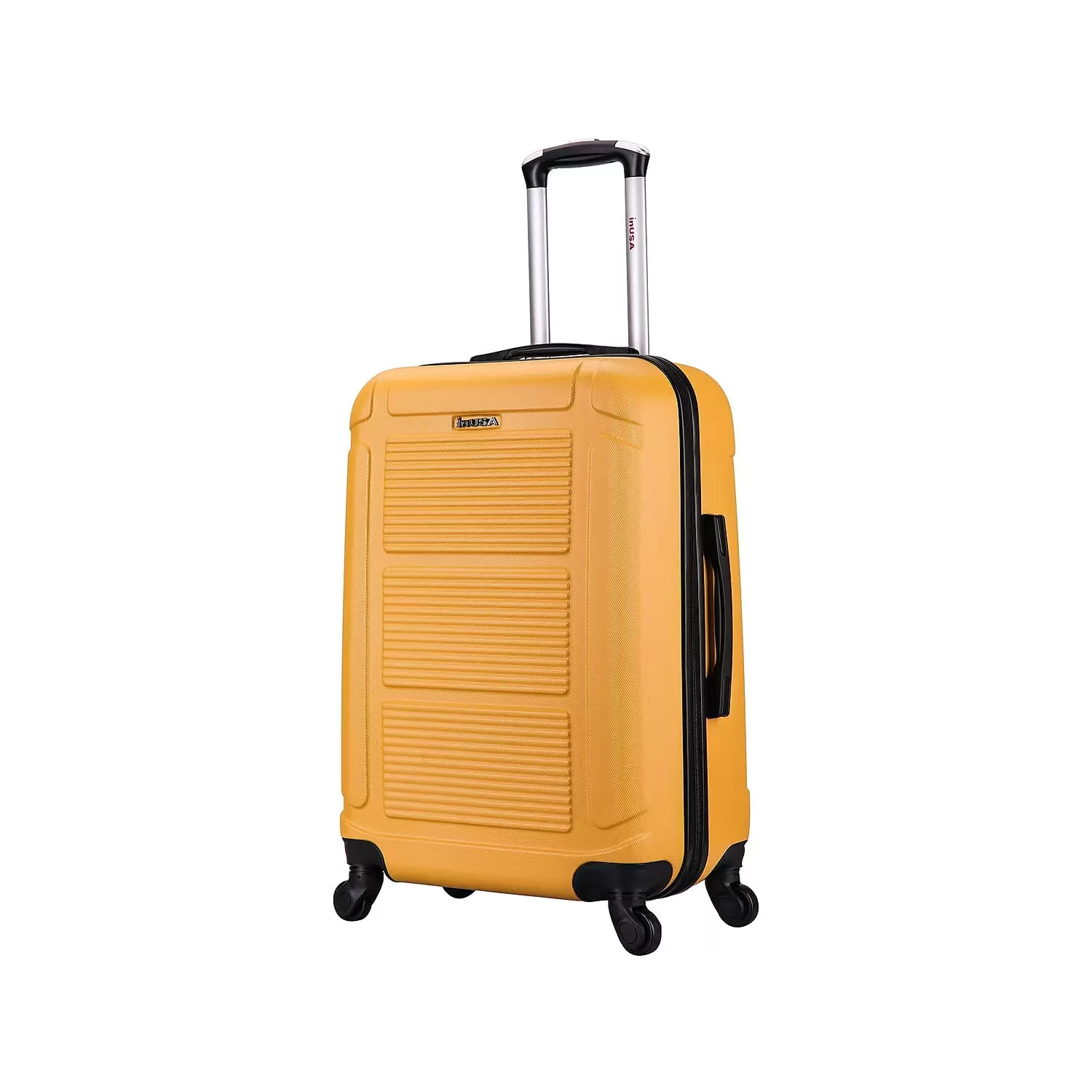 InUSA Pilot 4-Wheel Spinner Luggage Mustard (IUPIL00M-MUS)