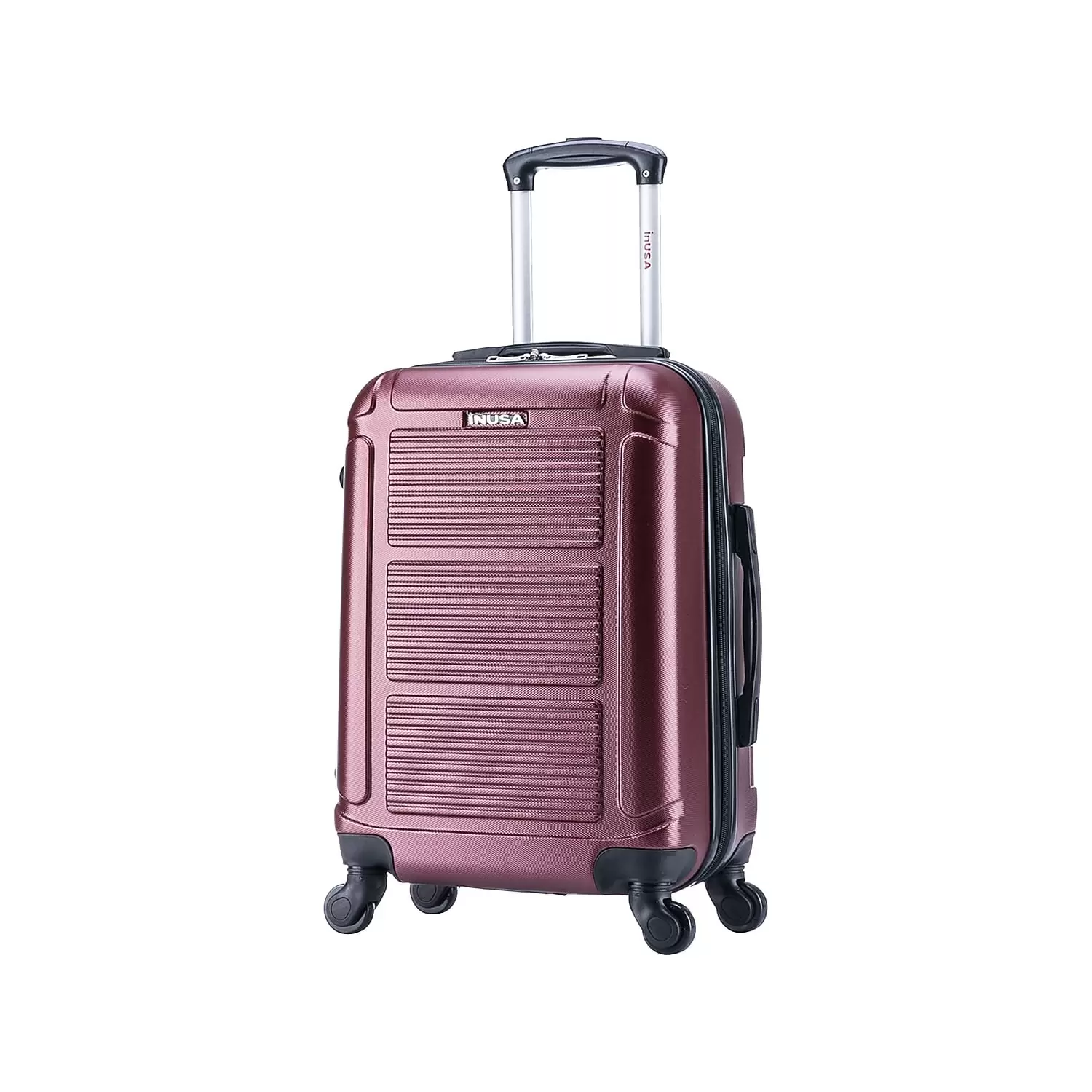 InUSA Pilot 4-Wheel Spinner Luggage Wine (IUPIL00S-WIN)