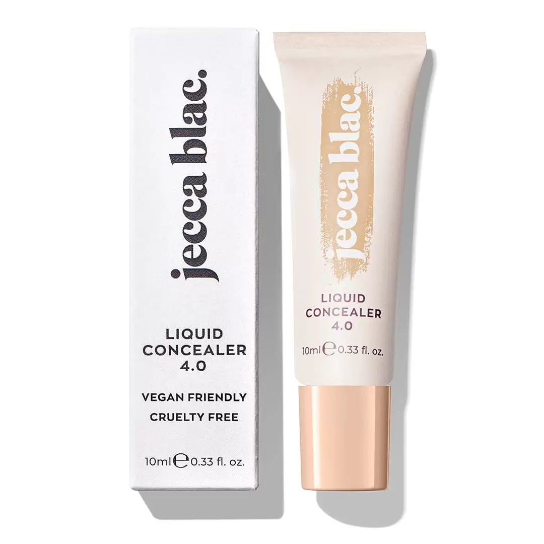 Jecca Blac Liquid Concealer. Full Cover Soft Matte Finish. Long-lasting & Transfer-Resistant. Shade 4.0. 10ml