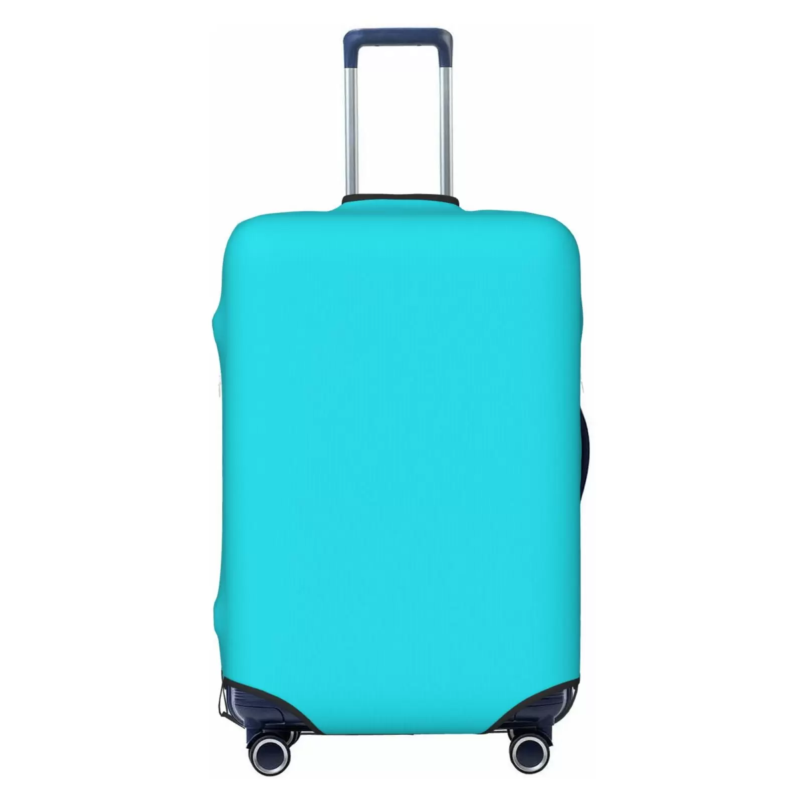 Junzan Aqua Print Washable Luggage Cover - Fashion Suitcase Protector Fits 18-32 Inch Luggage