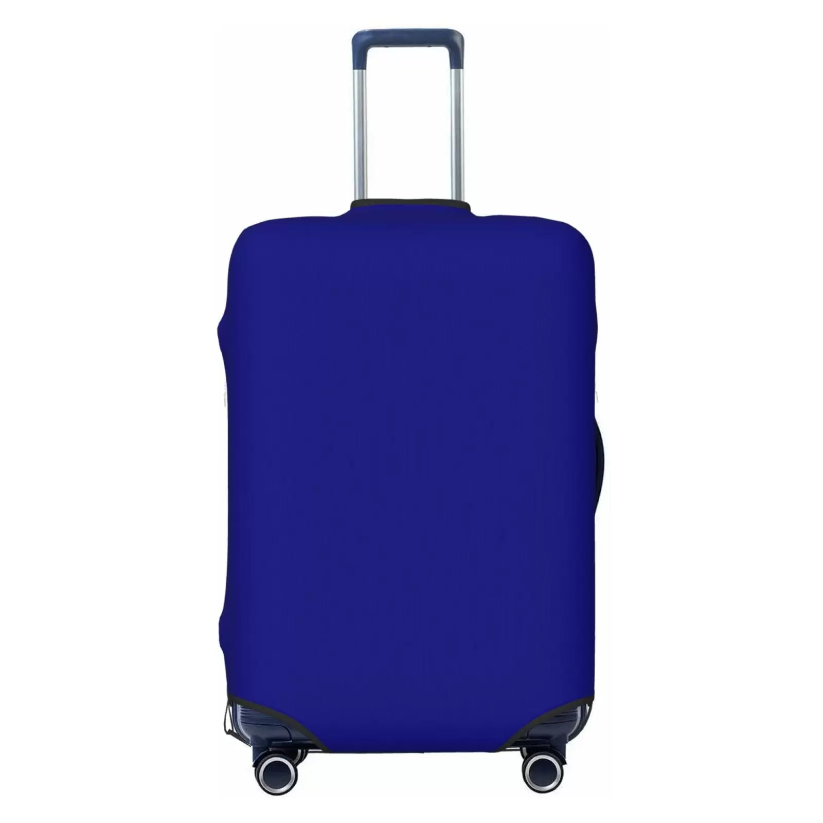 Junzan Navy Print Washable Luggage Cover - Fashion Suitcase Protector Fits 18-32 Inch Luggage