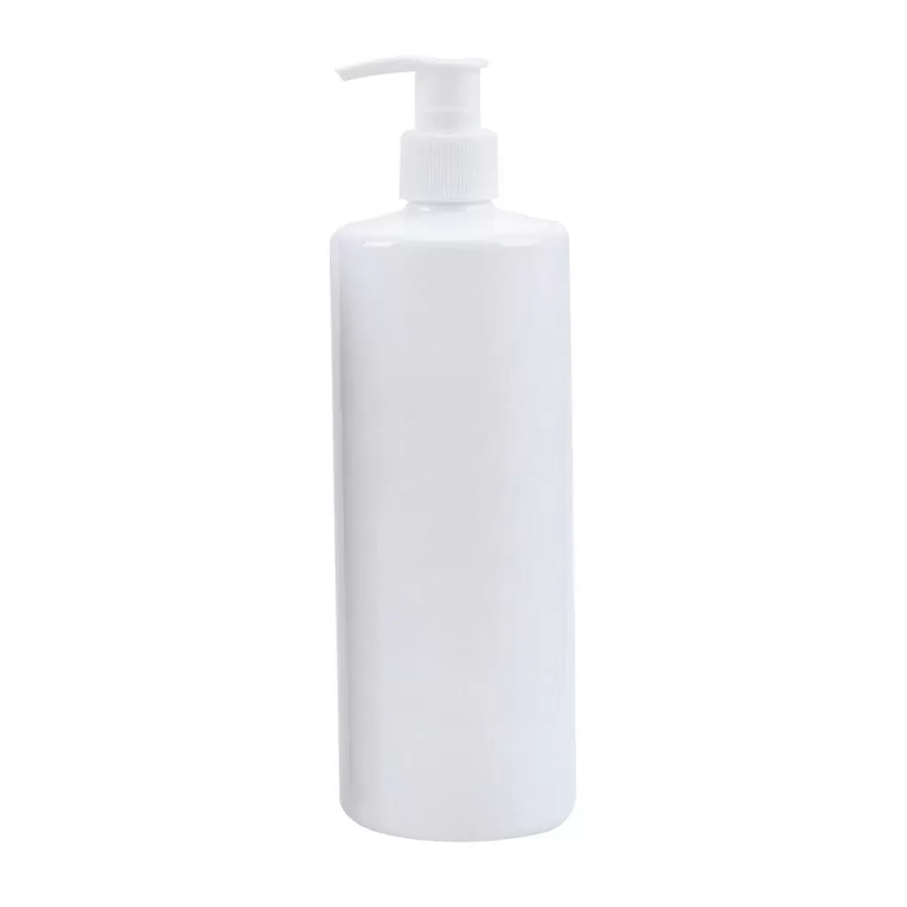 Jygee 500ml Empty Refillable Lotion Pump Press Bottle Body Wash Bath Shower Gel Shampoo Liquid Toiletries Container