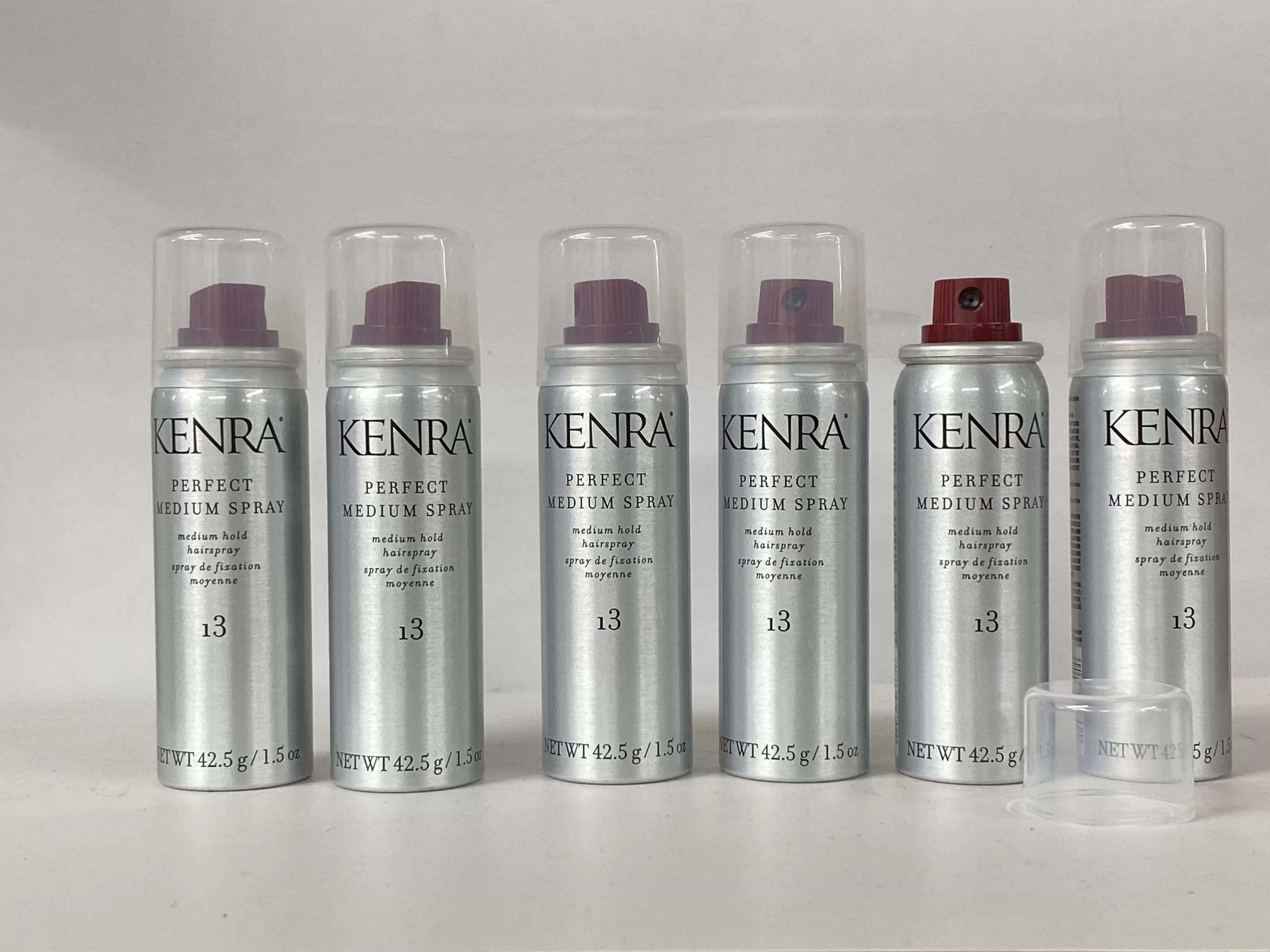 KENRA . PERFECT MEDIUM SPRAY #13 1.5 OZ ( 6 PACK ) TRAVEL SIZE