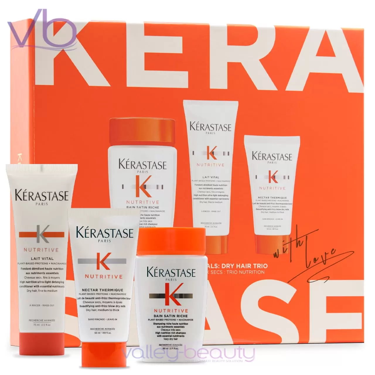 Kerastase Nutritive Discovery Travel Gift Box Trio Set | Discover your potentials for dry hair