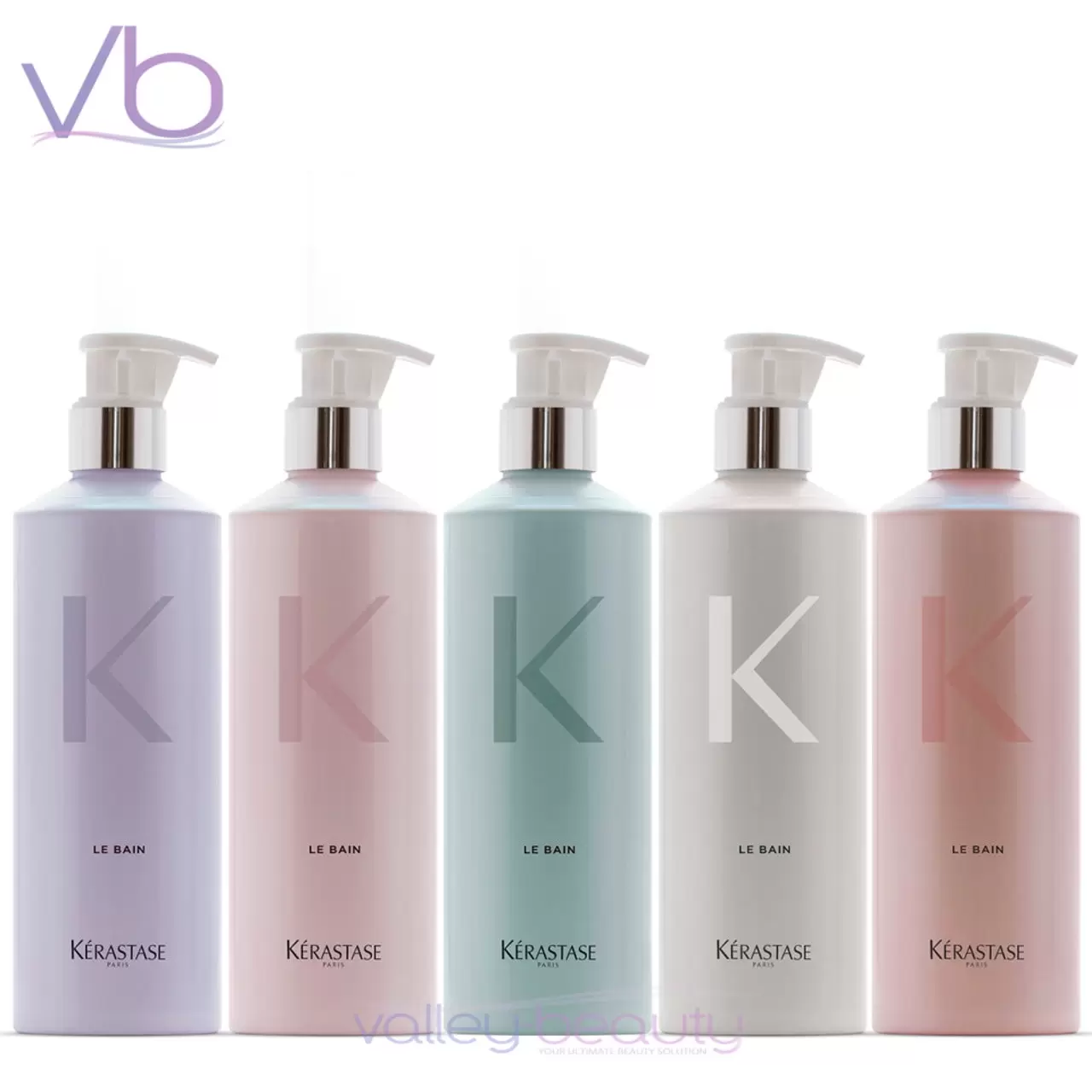 Kerastase Reusable Aluminum Bottles | Lightweight Eco-Friendly Containers Set of 5 Colors . 5x500ml