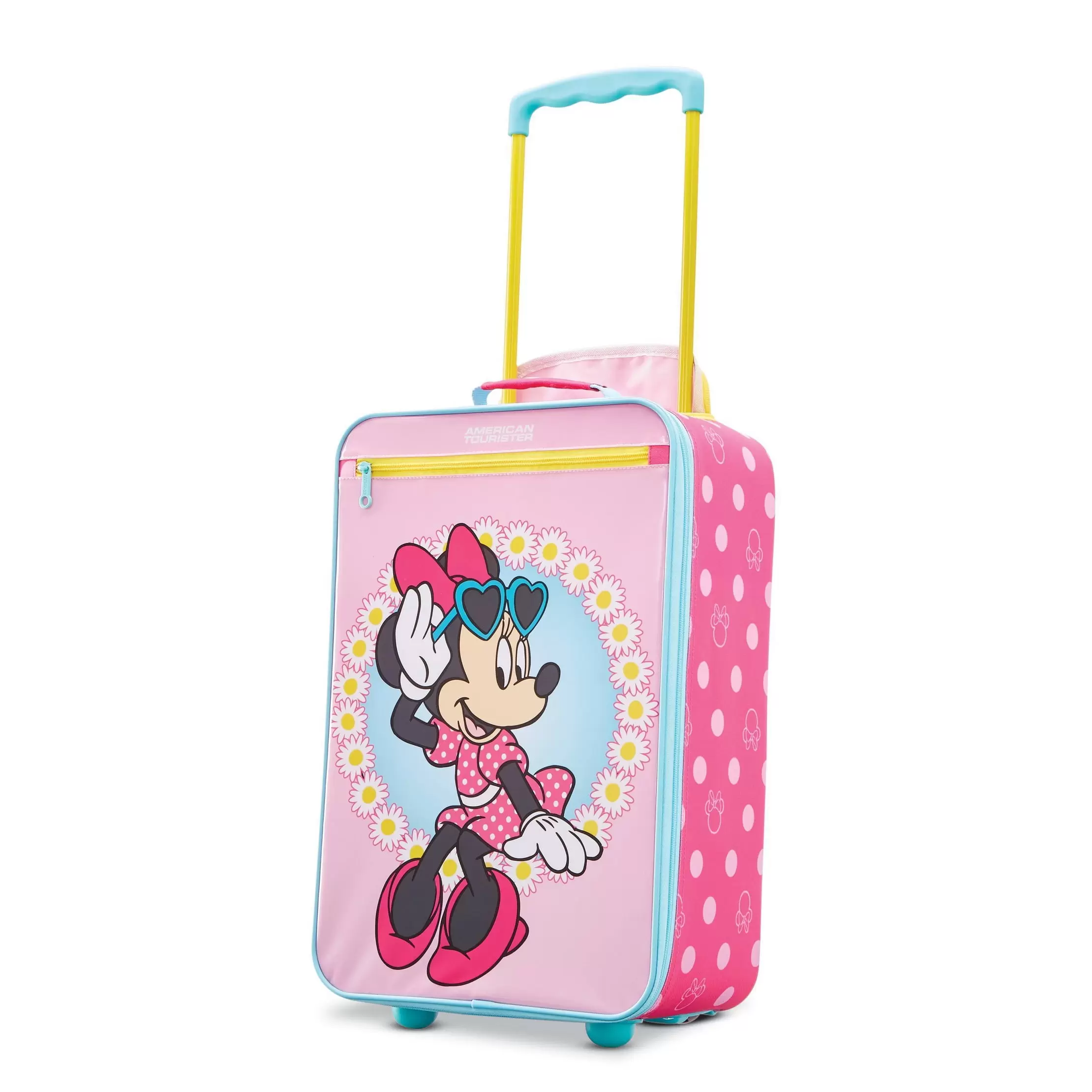 Kids' Disney Minnie Mouse Softside Upright Carry On Suitcase