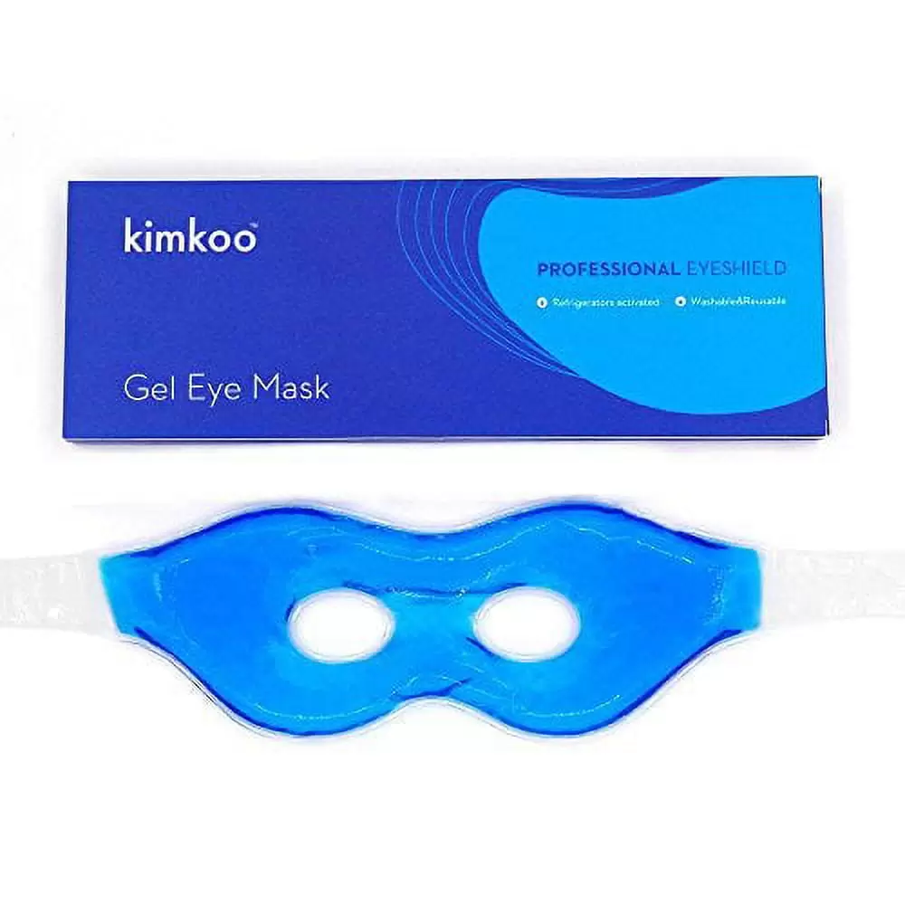 Kimkoo Gel Eye Mask .. .. Cold Pads&Cool Compress .. for .. Puffy Eyes .. and Dry .. Eye.Cooling .. Eye Ice Masks .. .. Gel