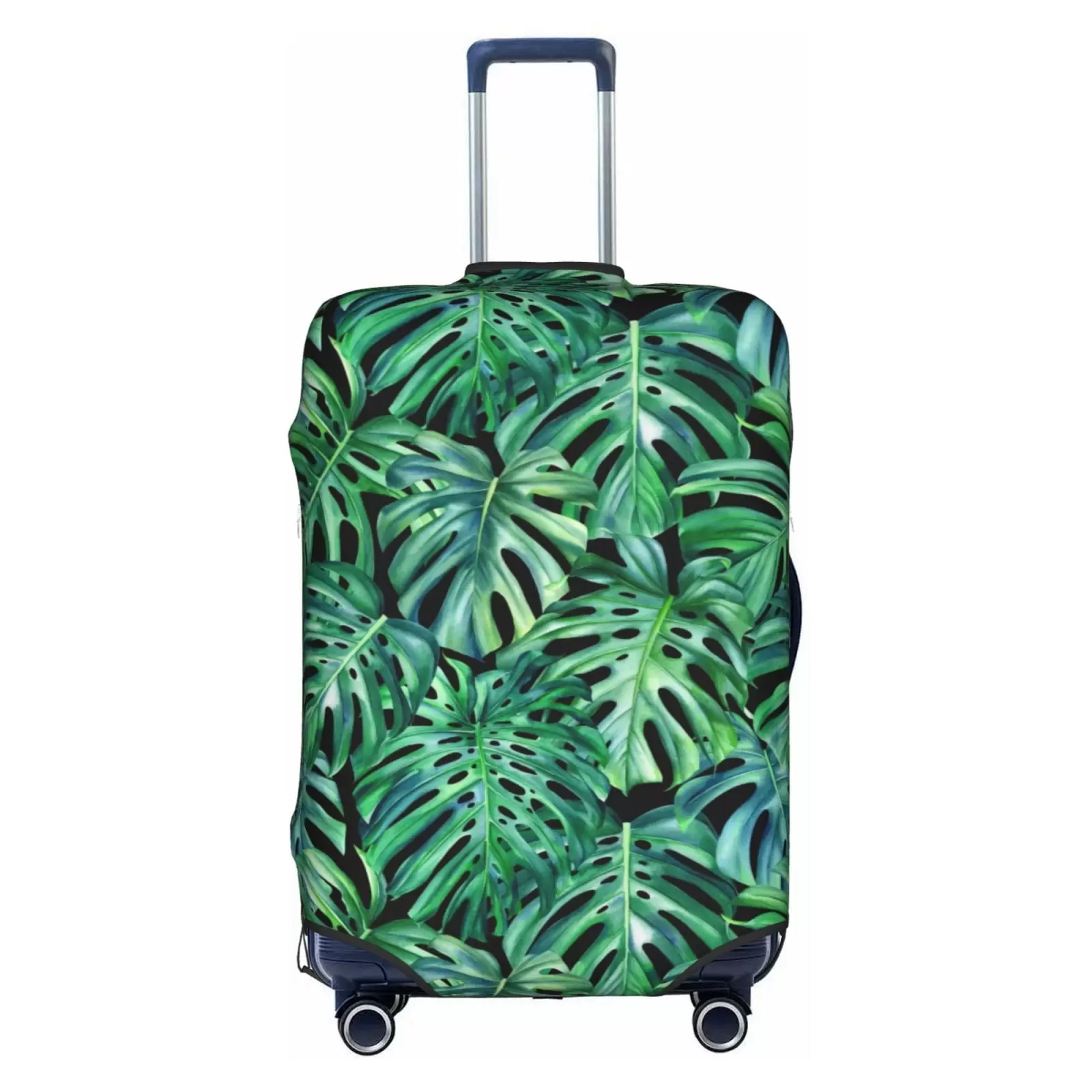 Kll Monstera Leaves Luggage Cover Suitcase Cover Suitcase Protector-Small