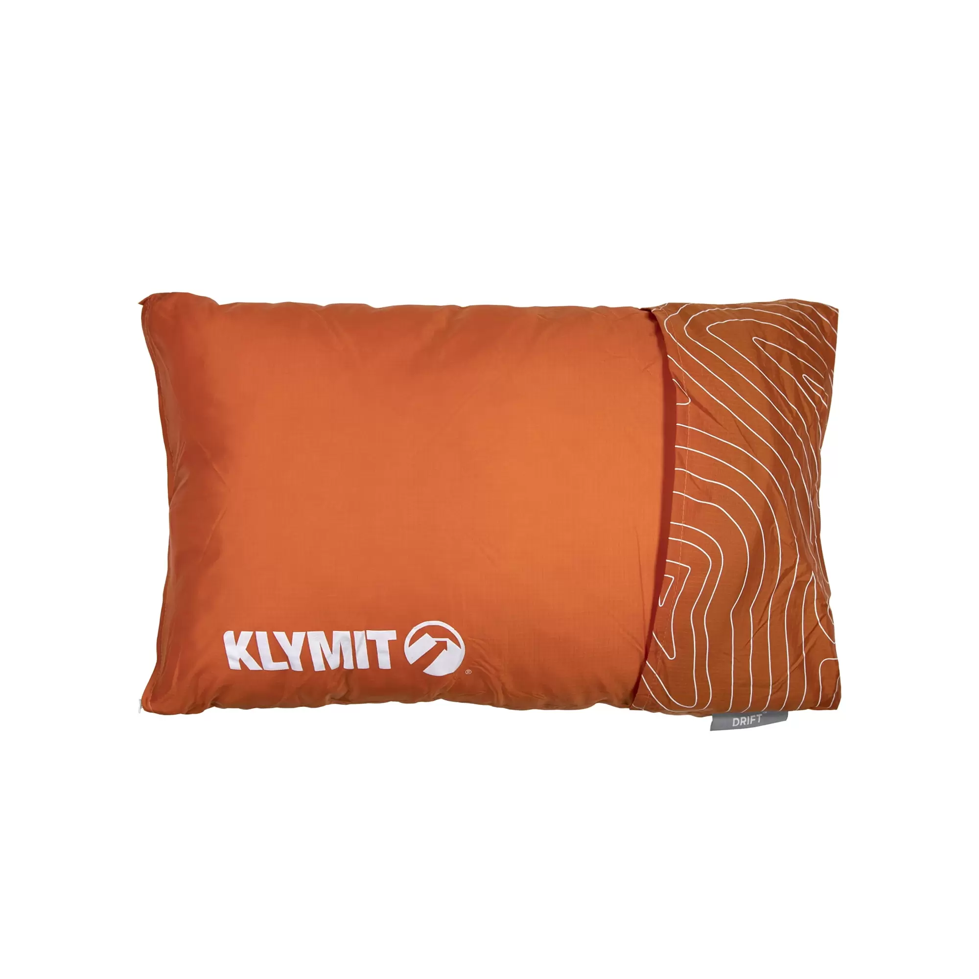 Klymit Drift Memory Foam Outdoor Camping Pillow. Orange