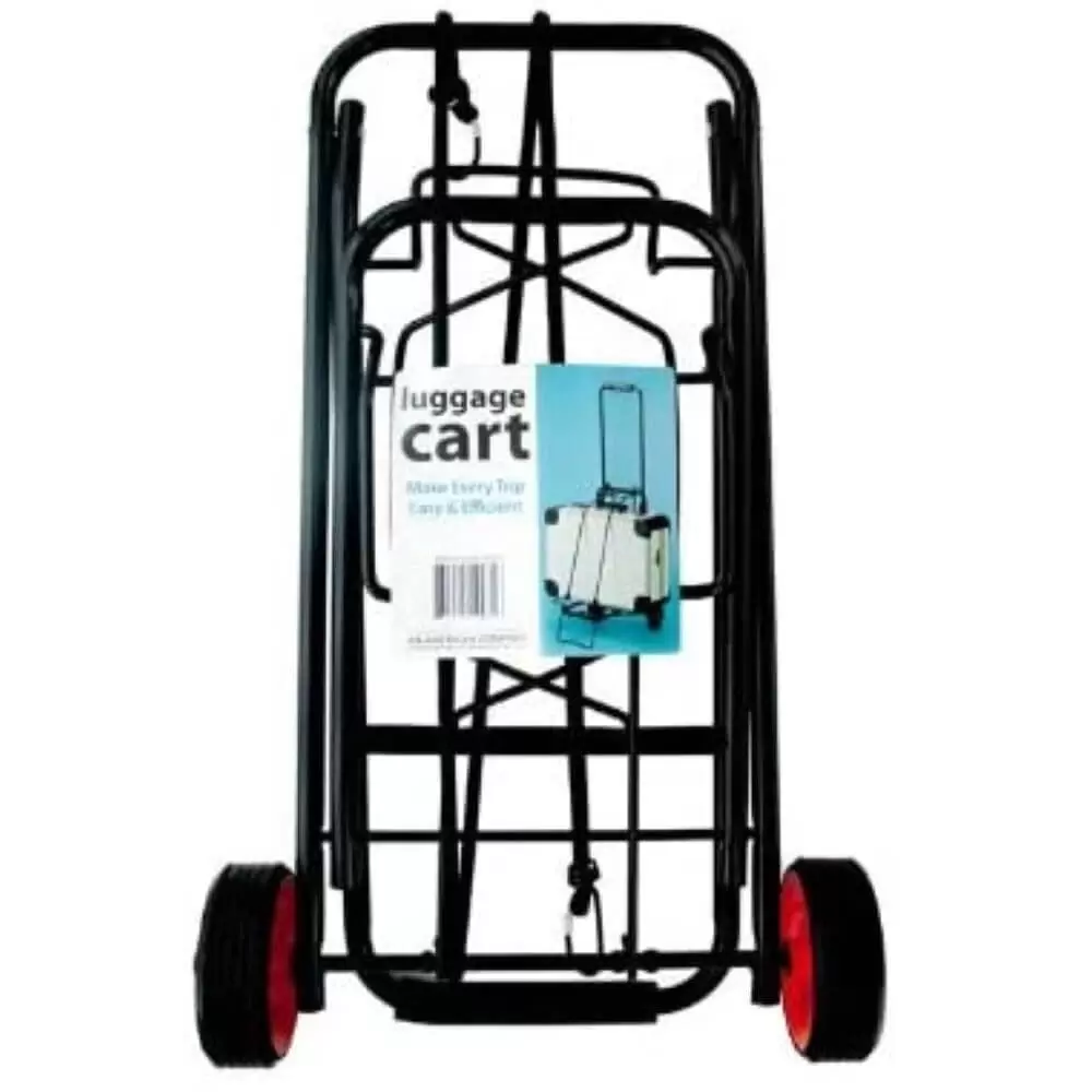 Kole Imports LUGGAGECART Portable Folding Luggage Cart