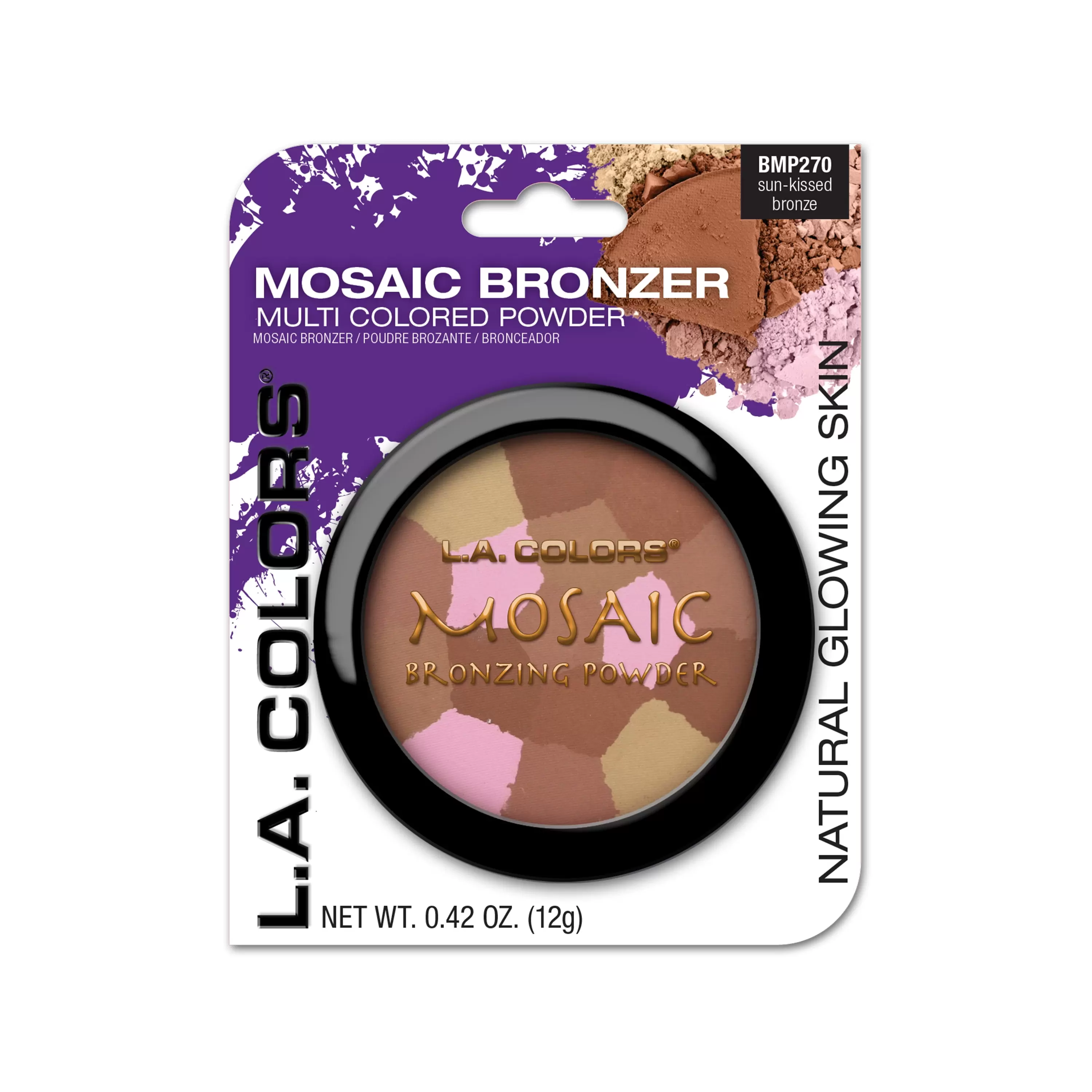 L.A. COLORS Bronzer Mosaic. 0.42 fl oz