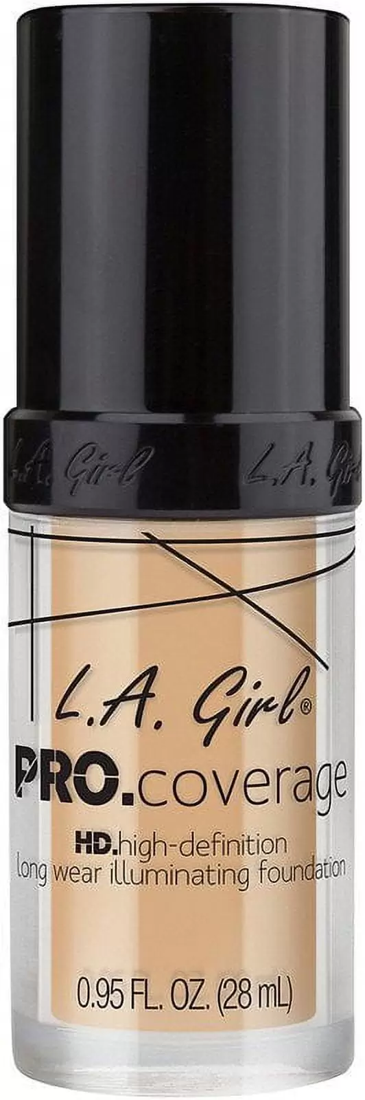 L.A. Girls Pro Coverage HD High-Definition Long Wear Illuminating Foundation. Fair