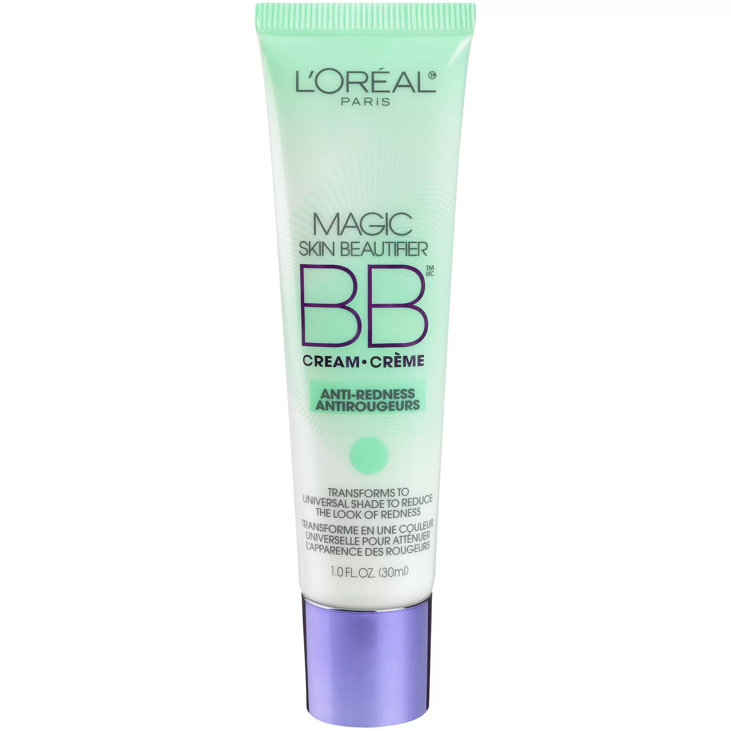 L'Oreal Paris Magic Face Makeup Anti Redness BB Cream. 1 fl oz