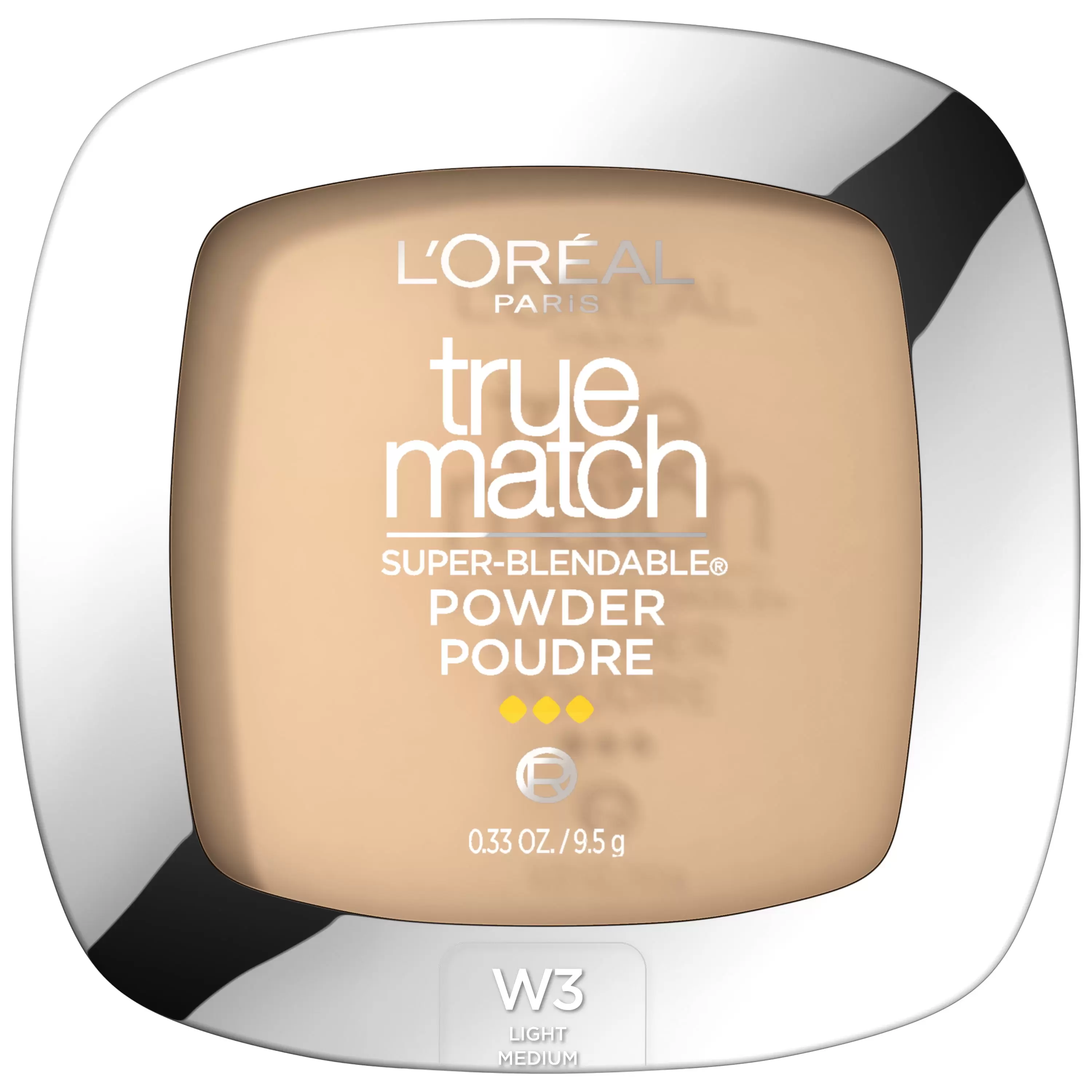 L'Oreal Paris True Match Super Blendable Oil Free Makeup Powder. Nude Beige. 0.33 oz