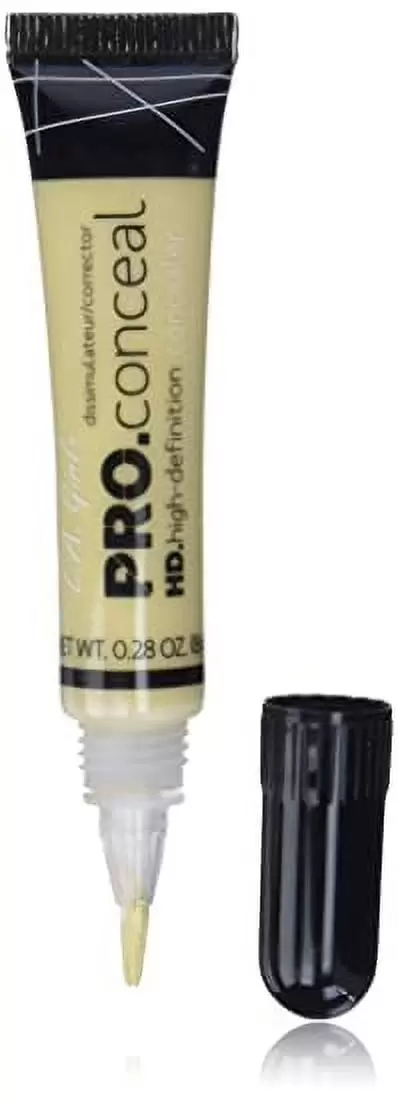 LA Girl Pro Conceal HD Concealer (Color : Light Yellow Corrector - GC995)