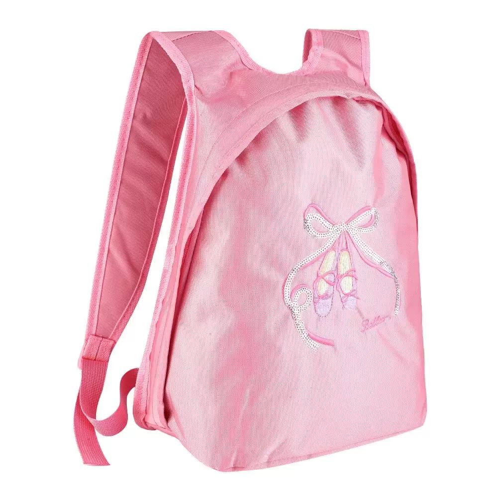 LAFGUR Girls Shoulder Ballet Bag.Ballet Bag.Girls Ballet Dance Backpack Kids Shoulder Sports Zipper Bag