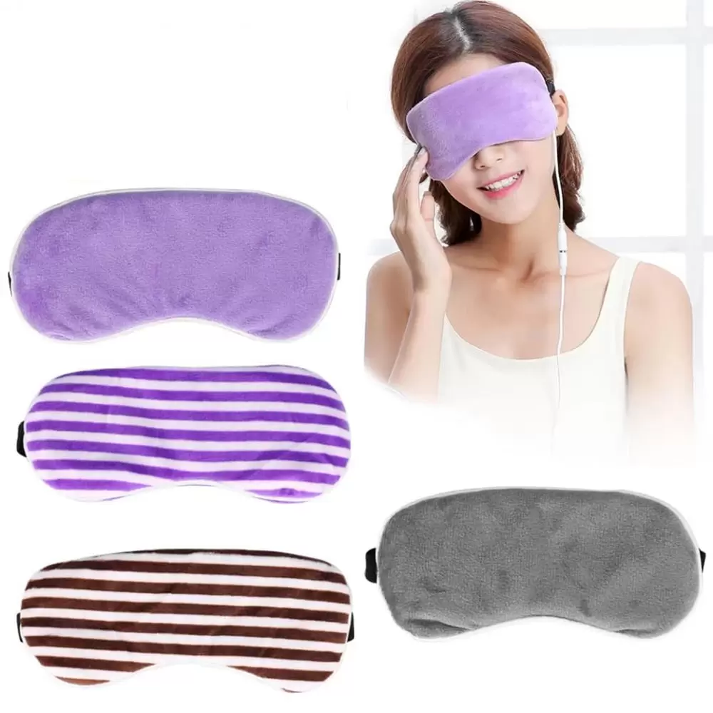 LNKOO Heated Eye Mask. For Stye Blepharitis Moist Treatment with Flaxseed. Warm Therapy to Unclog glands. Relieve Dry Eye Syndrome. Chalazion. Stye. MGD and Blepharitis