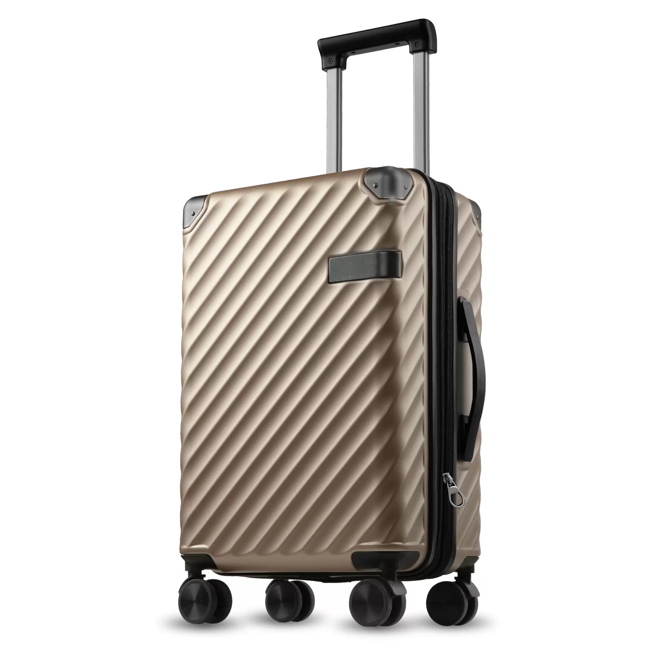 LUGGEX Carry on Luggage. Hardside Expandable Suitcase with TSA Lock Spinner Wheels