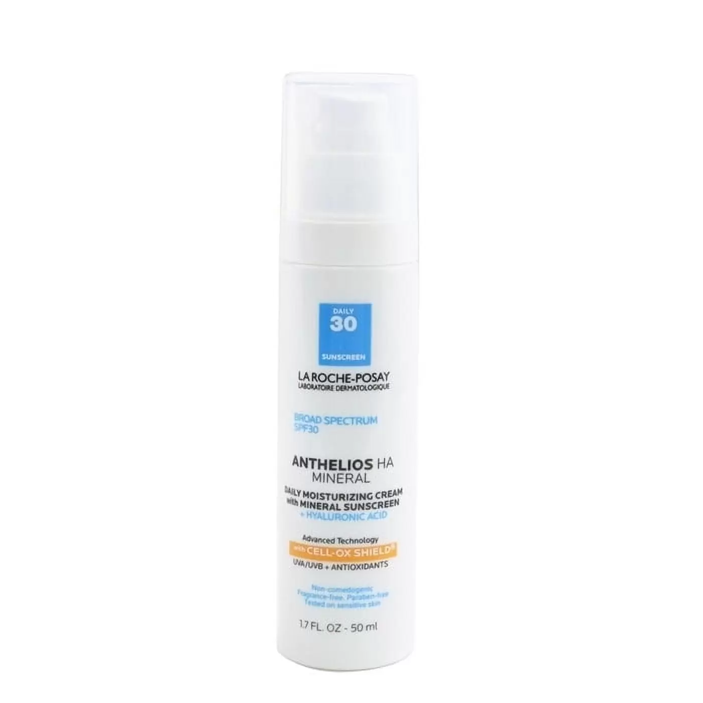 La Roche Posay Anthelios HA Mineral Daily Moisturizing Cream With Mineral Sunscreen + Hyaluronic Acid SPF 30 50ml/1.7oz