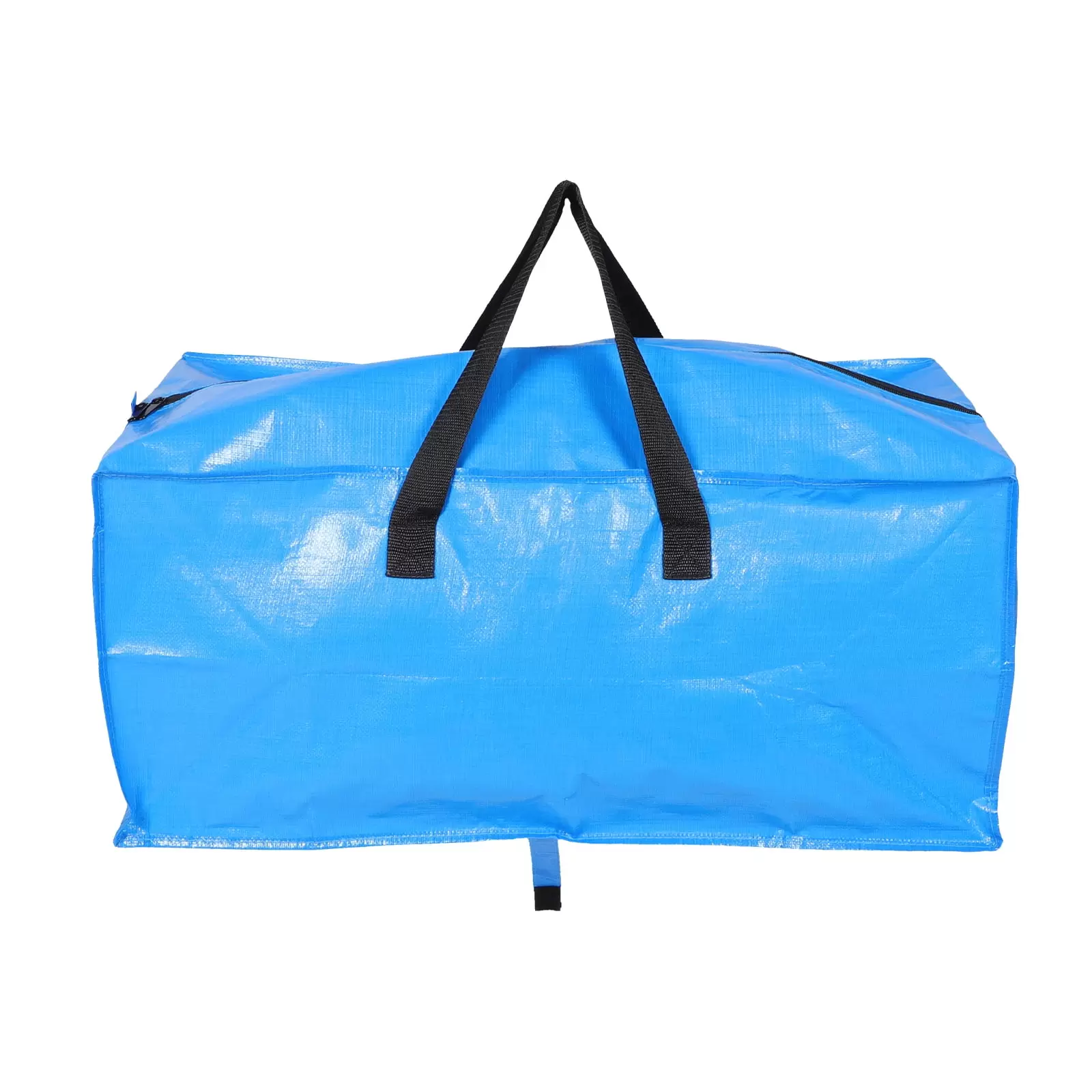 Large Travel Duffle Luggage Bag PE Travel Bag Household Quilt Bag Blue