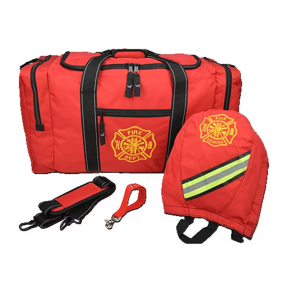 Lightning X Firefighter Turnout Gear Package - Gear Bag. SCBA Mask Bag. Fire Glove Strap. Shoulder Strap