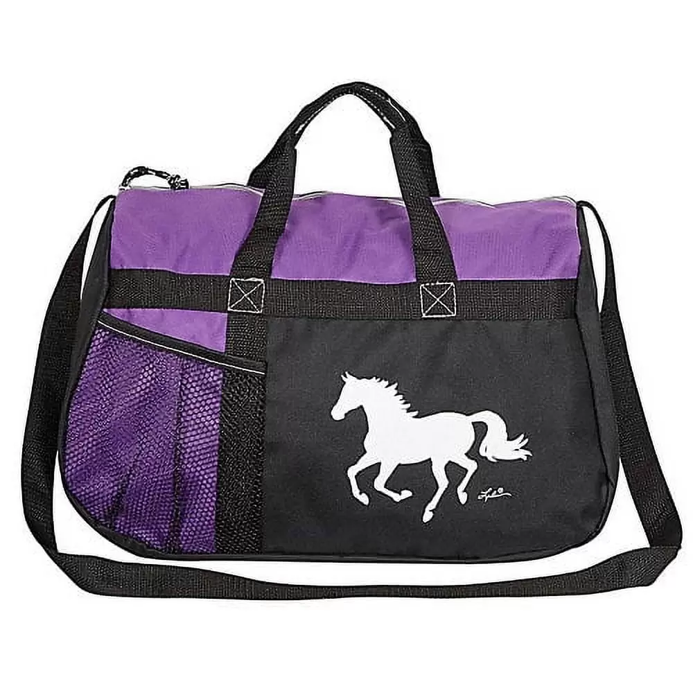 Lila Helmet Duffle Bag Purple