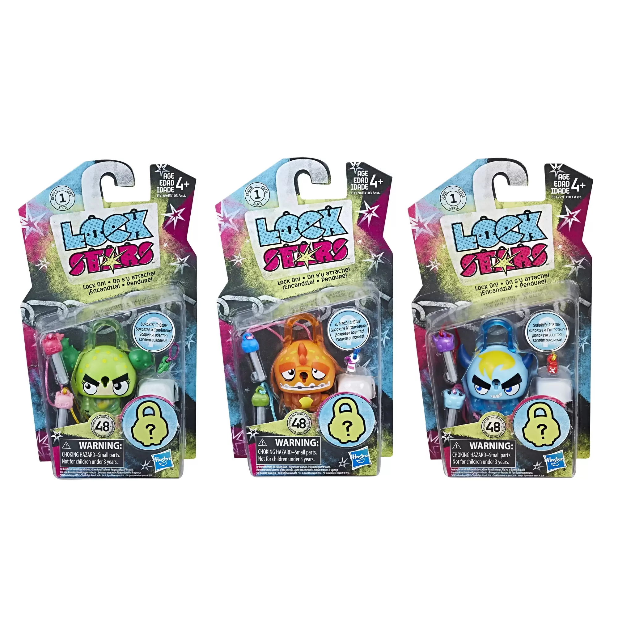 Lock Stars Bundle 2 (Set of 3) - Series 1 (Product combinations may vary)