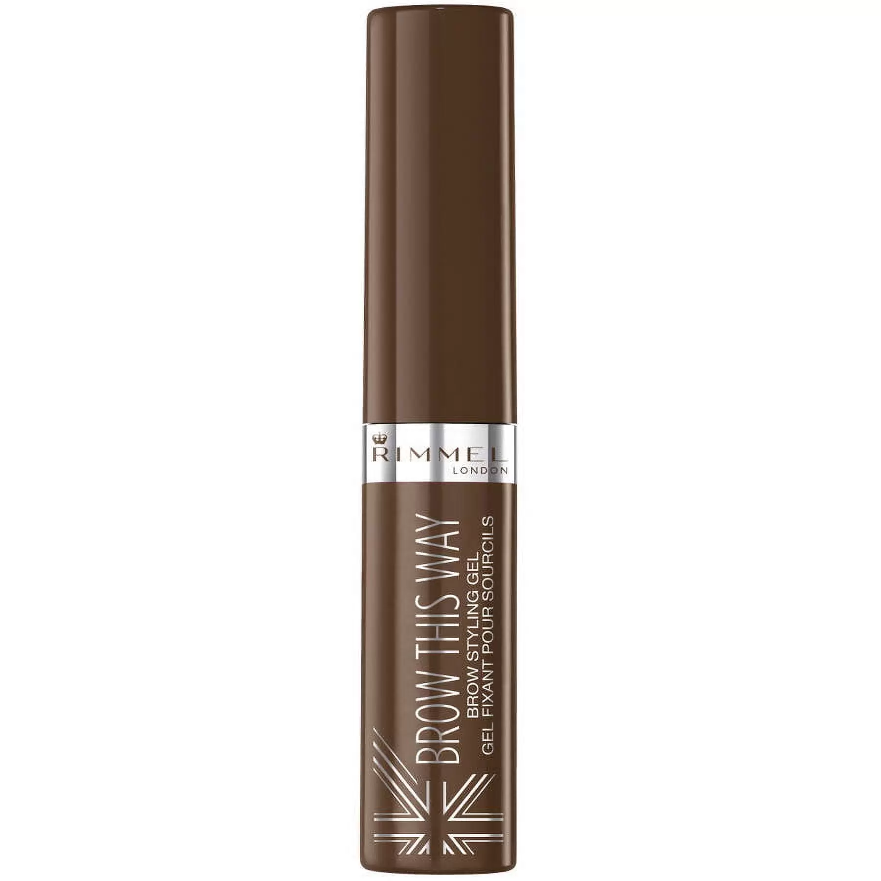 London Brow This Way Brow Styling Gel. Med Brown. 0.17 oz