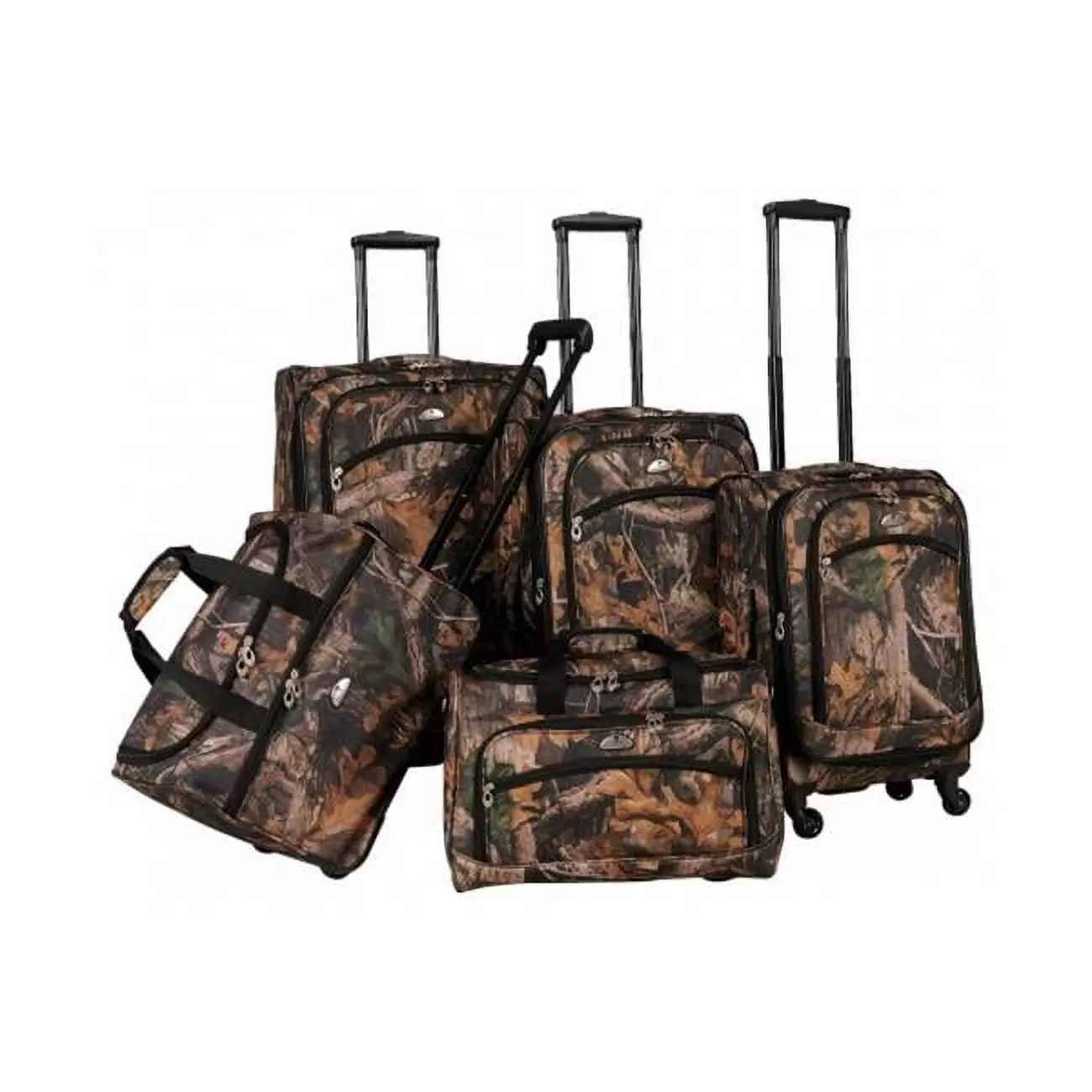 Long Lat Inc. AF 5P CAMO Luggage Set