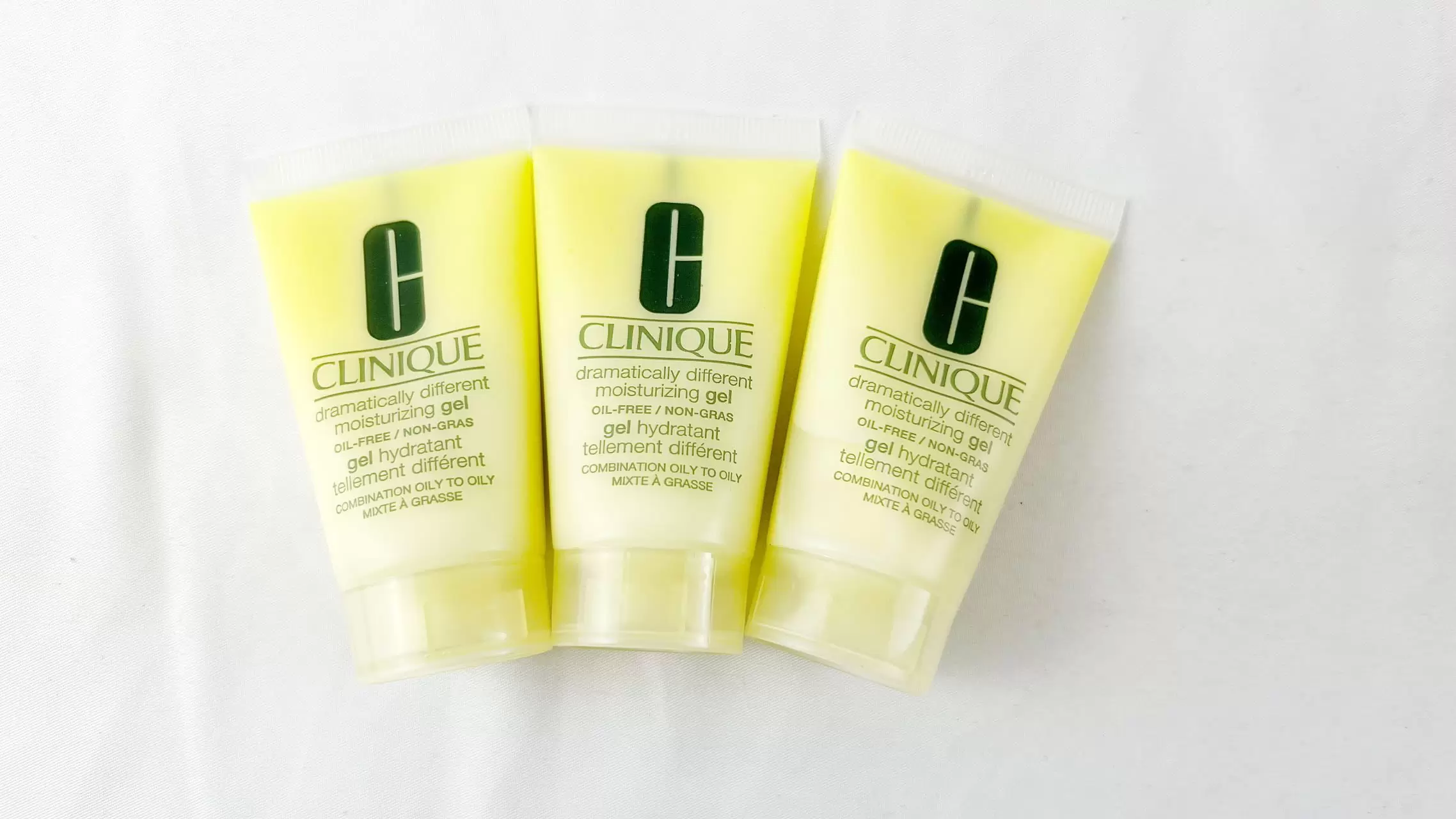 Lot x 3pcs Clinique Dramatically Moisturizing Gel 1oz/30ml(EA) Total: 3oz/90ml