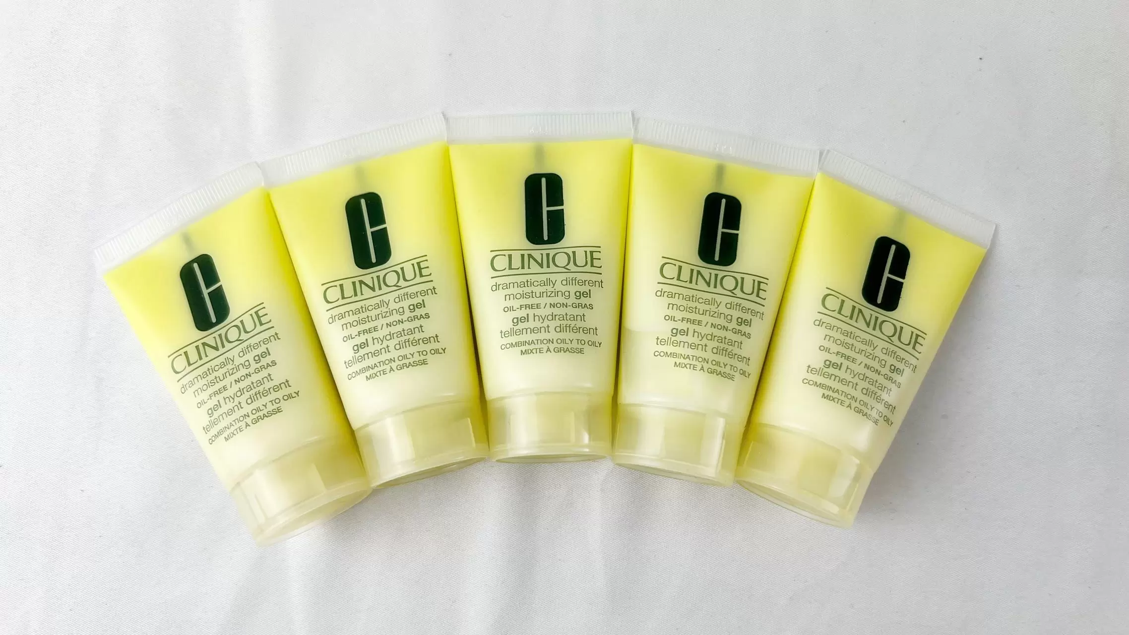 Lot x 5pcs Clinique Dramatically Moisturizing Gel 1oz/30ml(EA) Total: 5oz/150ml