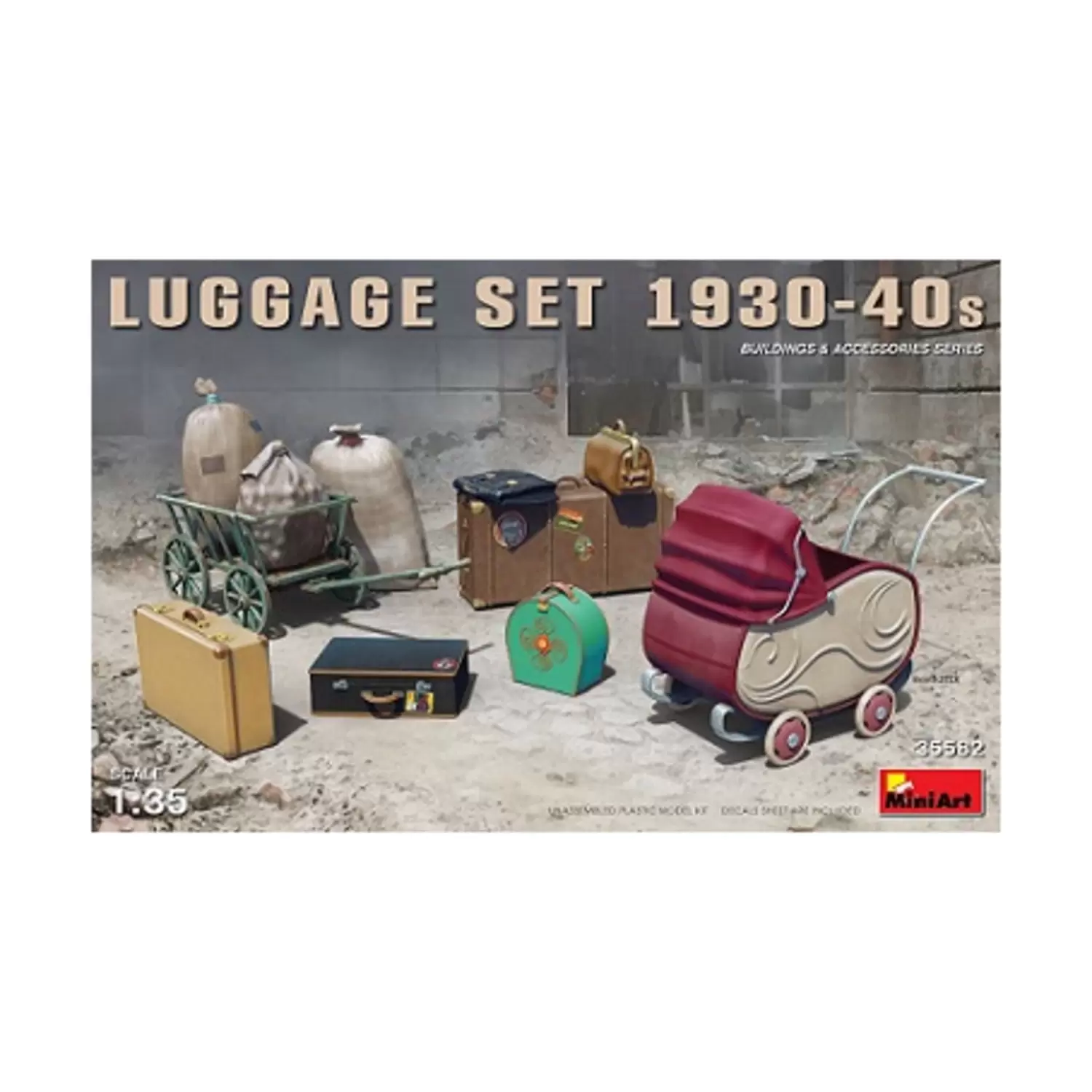 Luggage Set (1930s-40s) New