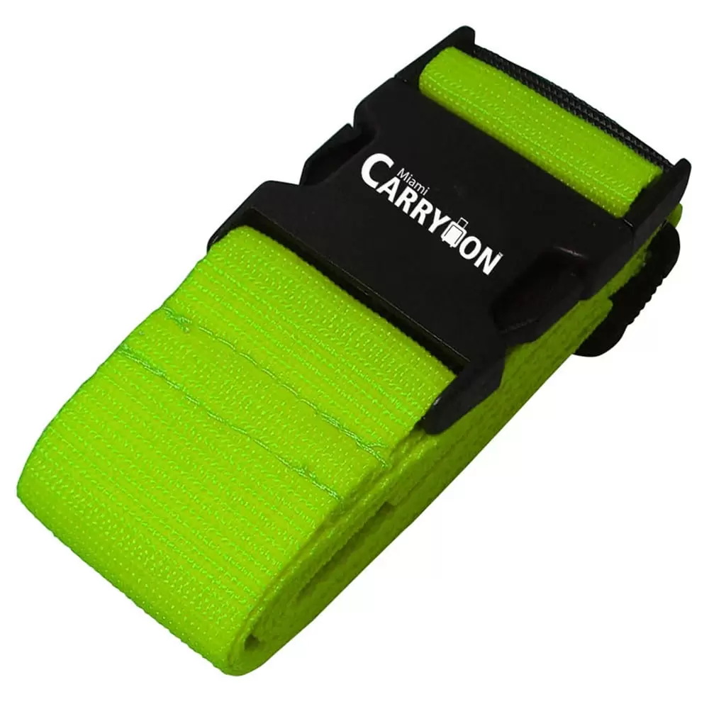 Luggage Strap - Adjustable Luggage Belt - Superior Strength (Light Green)