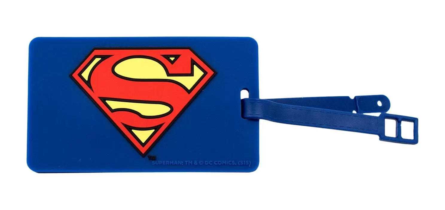 Luggage Tag - DC Comics - Superman Logo New Licensed dcc-0210