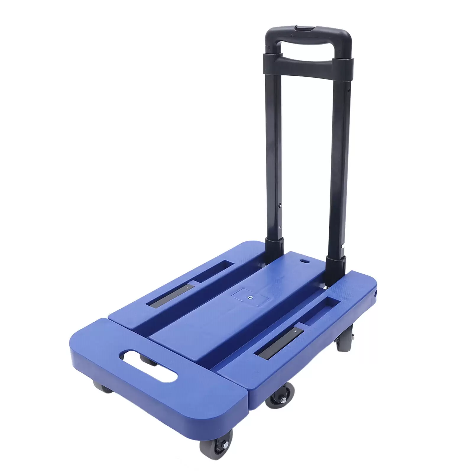 MIDUO Portable Hand Folding Luggage Trolley Collapsible Platform Cart