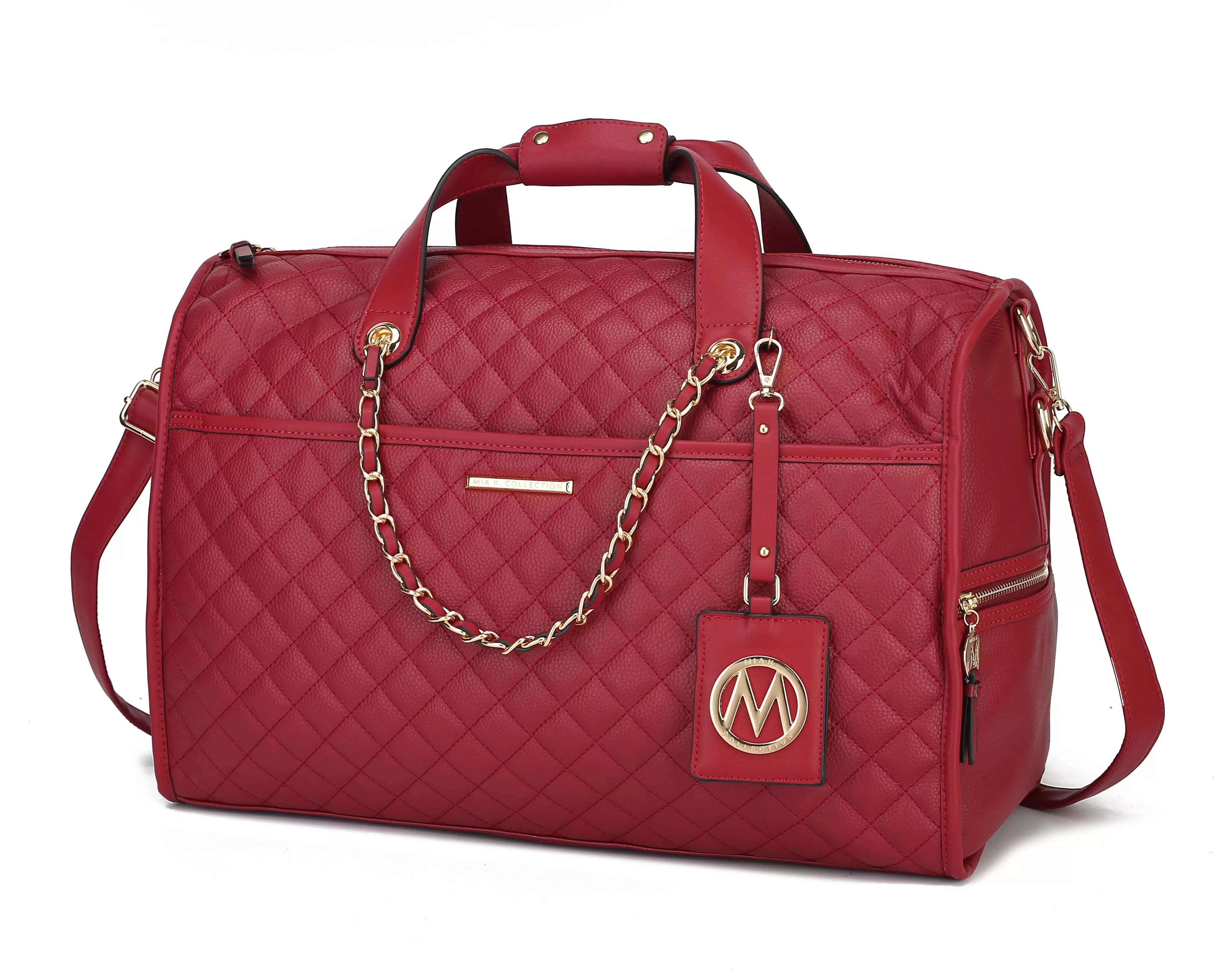 MKF Collection Women's Duffel Bag. Weekender Purse Handbag by Mia K